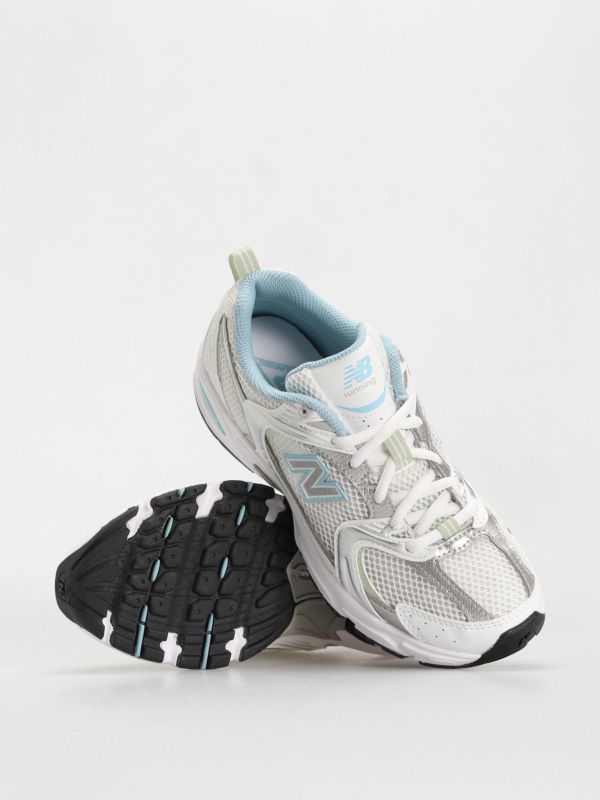 New Balance 530 Cipők (white silver navy)