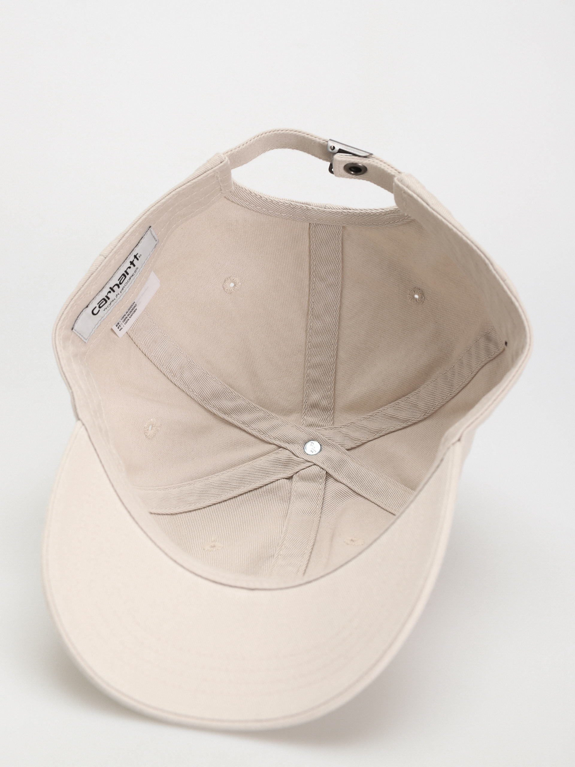 Carhartt WIP Madison Logo Baseball sapka (moonbeam/black)