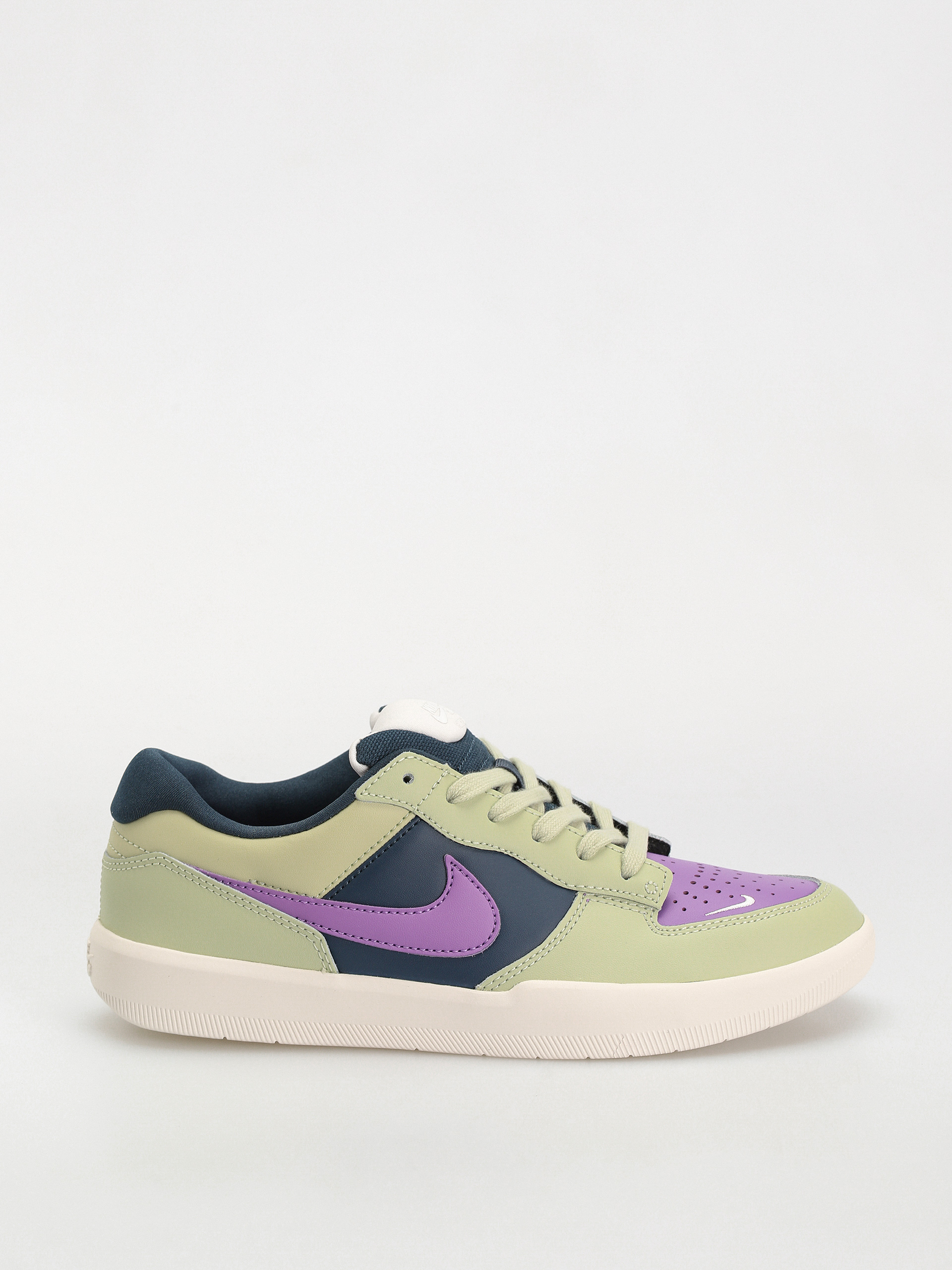 Nike SB Force 58 Premium Cipők (olive aura/black raspberry armory navy)