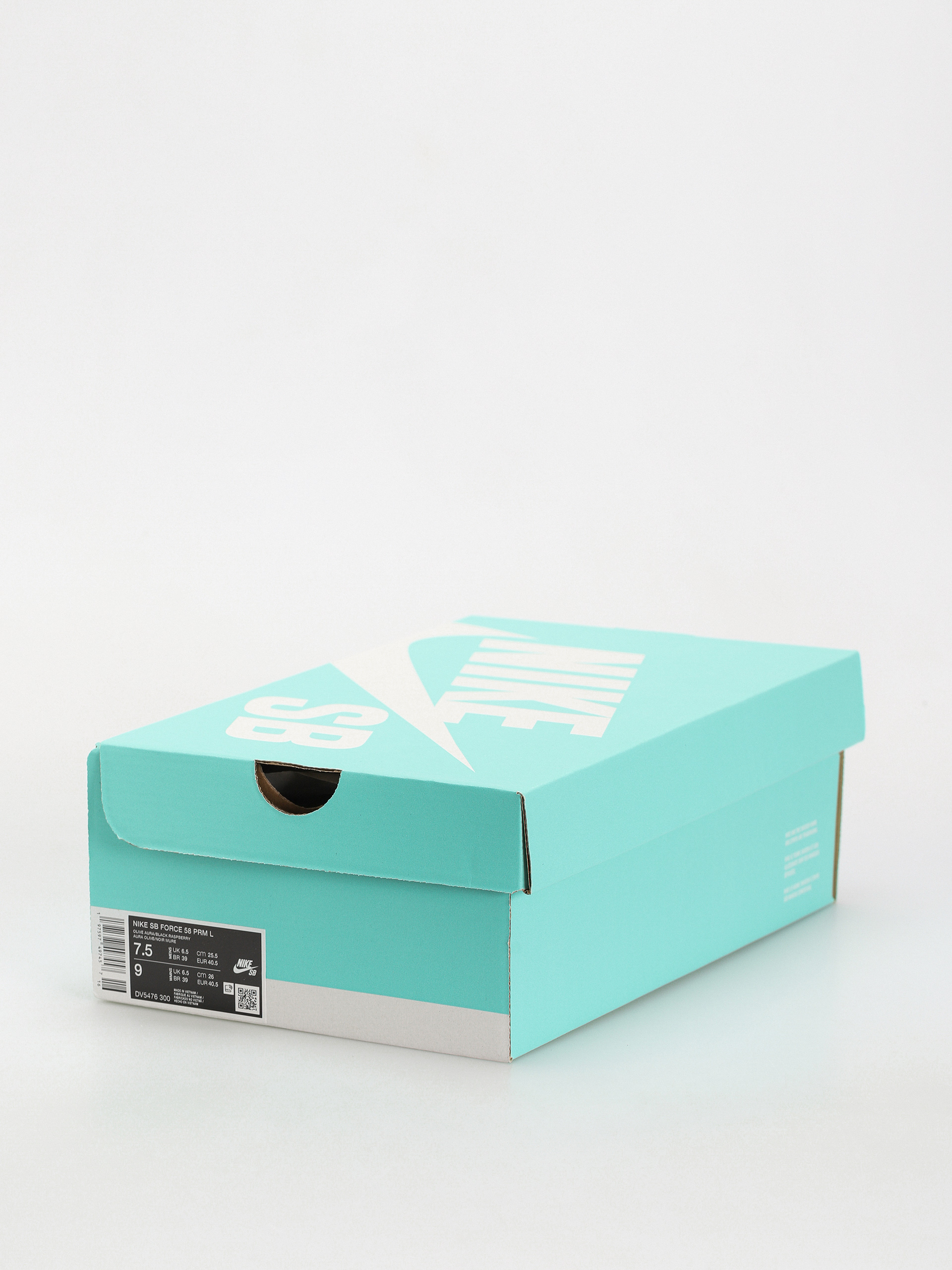 Nike SB Force 58 Premium Cipők (olive aura/black raspberry armory navy)