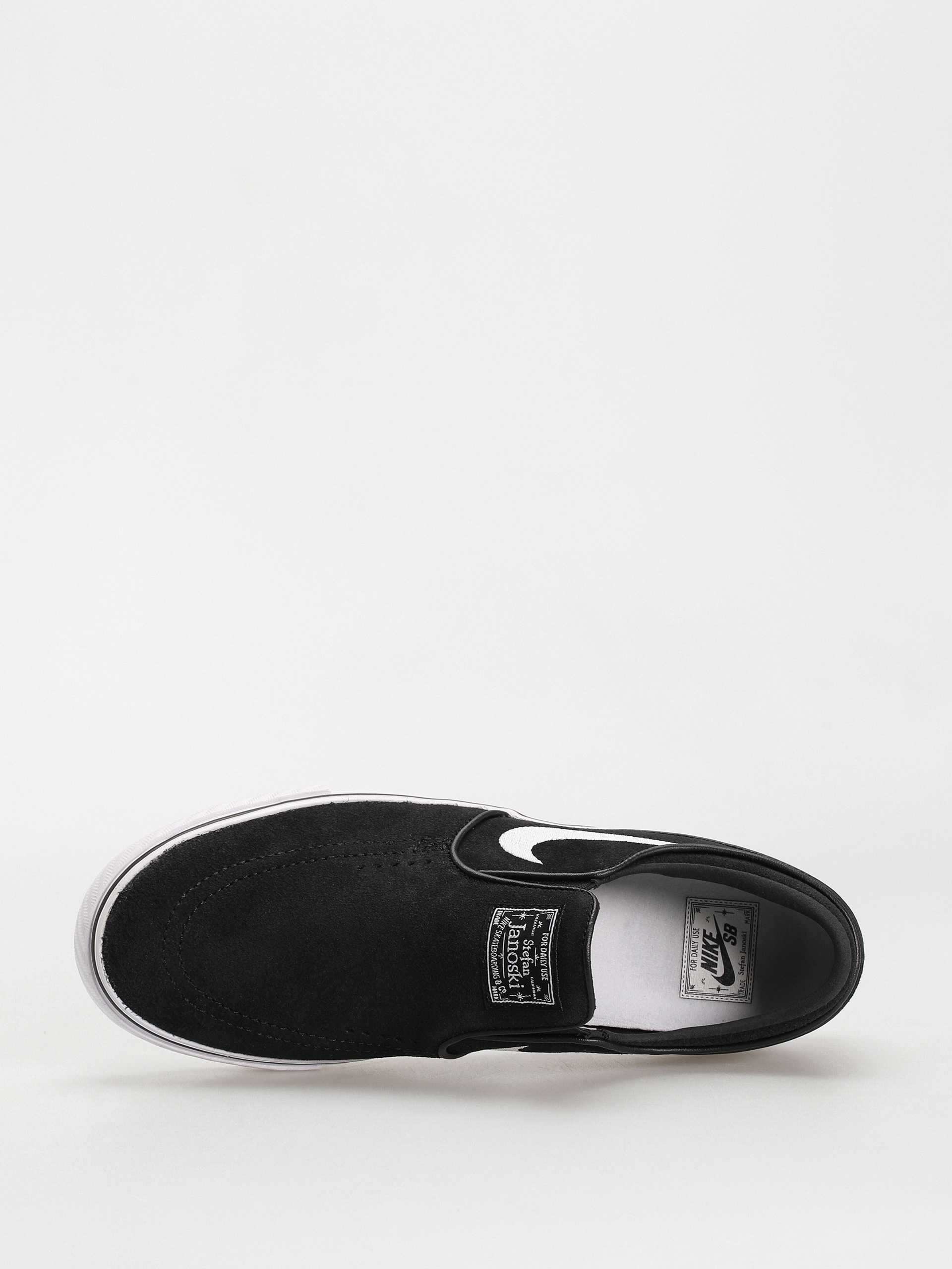 Nike SB Janoski+ Slip Cipők (black/white black black)