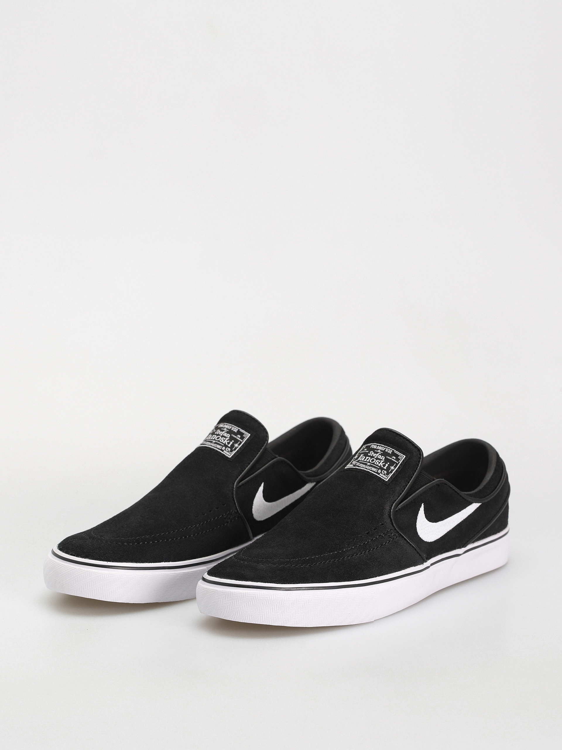 Nike SB Janoski+ Slip Cipők (black/white black black)
