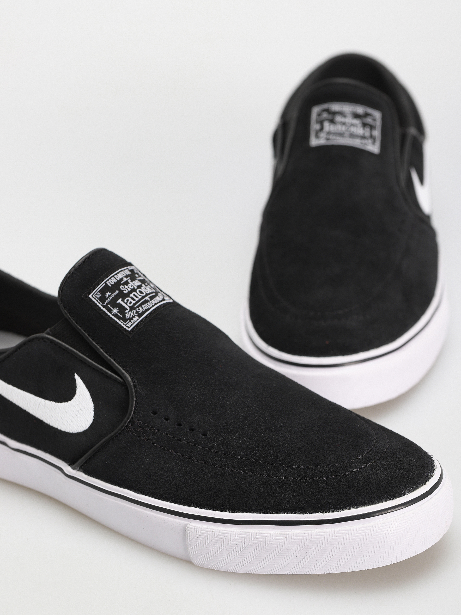 Nike SB Janoski+ Slip Cipők (black/white black black)
