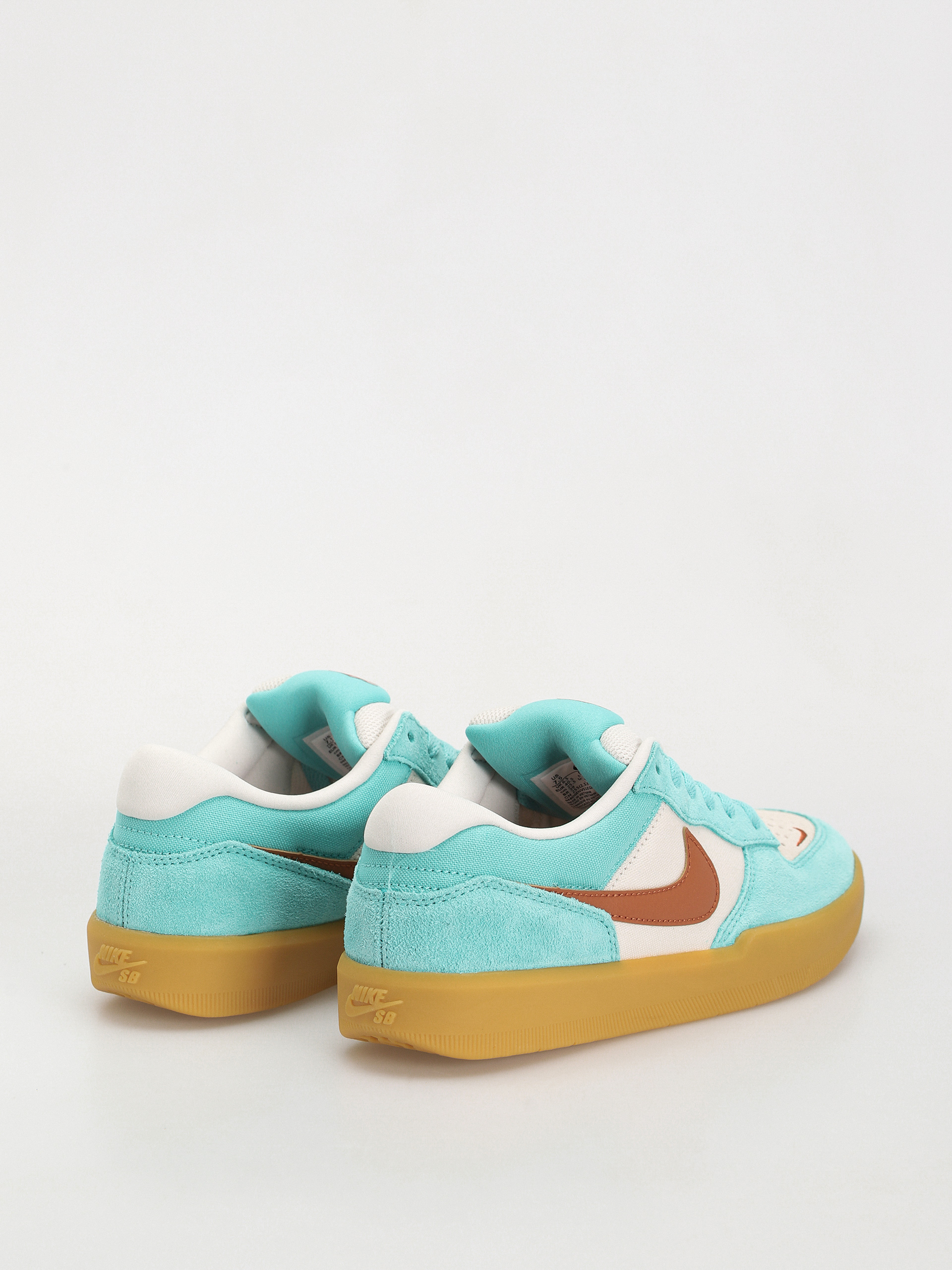Nike SB Force 58 Cipők (green frost/dark russet phantom)