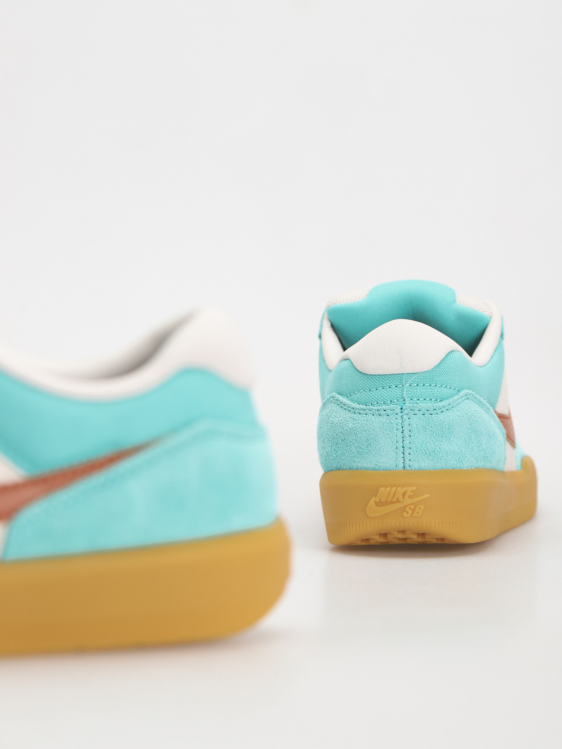 Nike SB Force 58 Cipők (green frost/dark russet phantom)