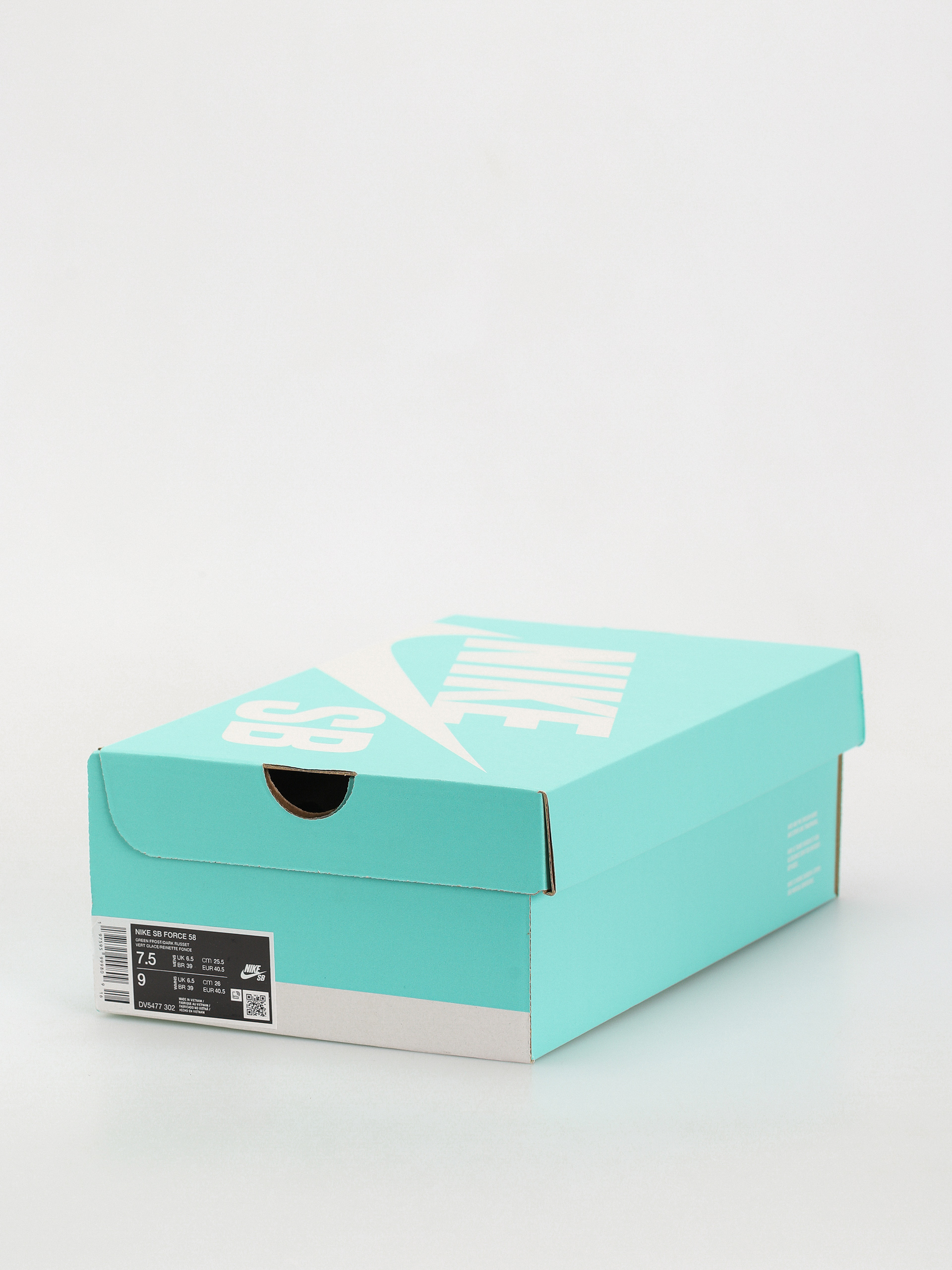 Nike SB Force 58 Cipők (green frost/dark russet phantom)