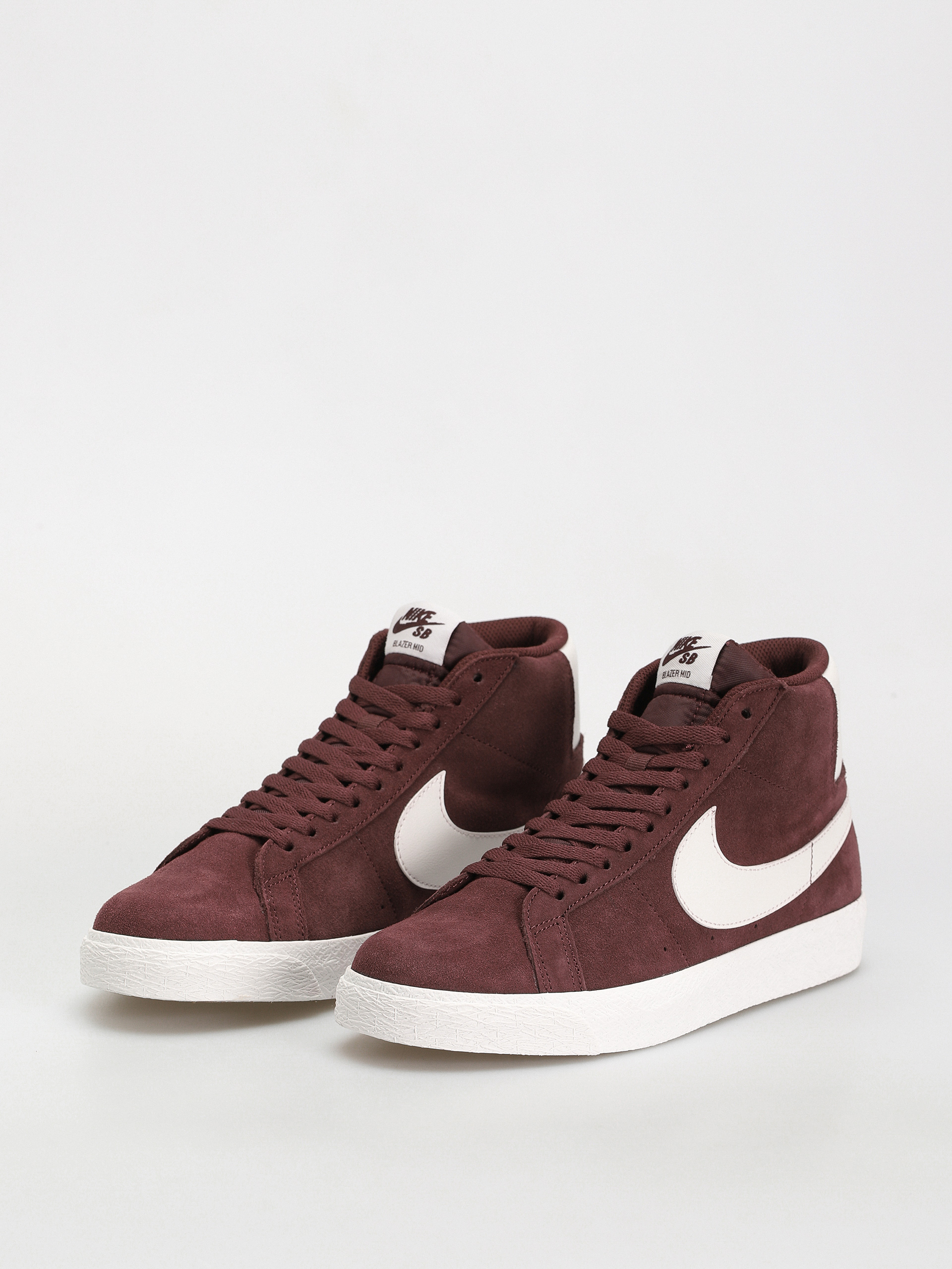 Nike SB Zoom Blazer Mid Cipők (burgundy crush/summit white)