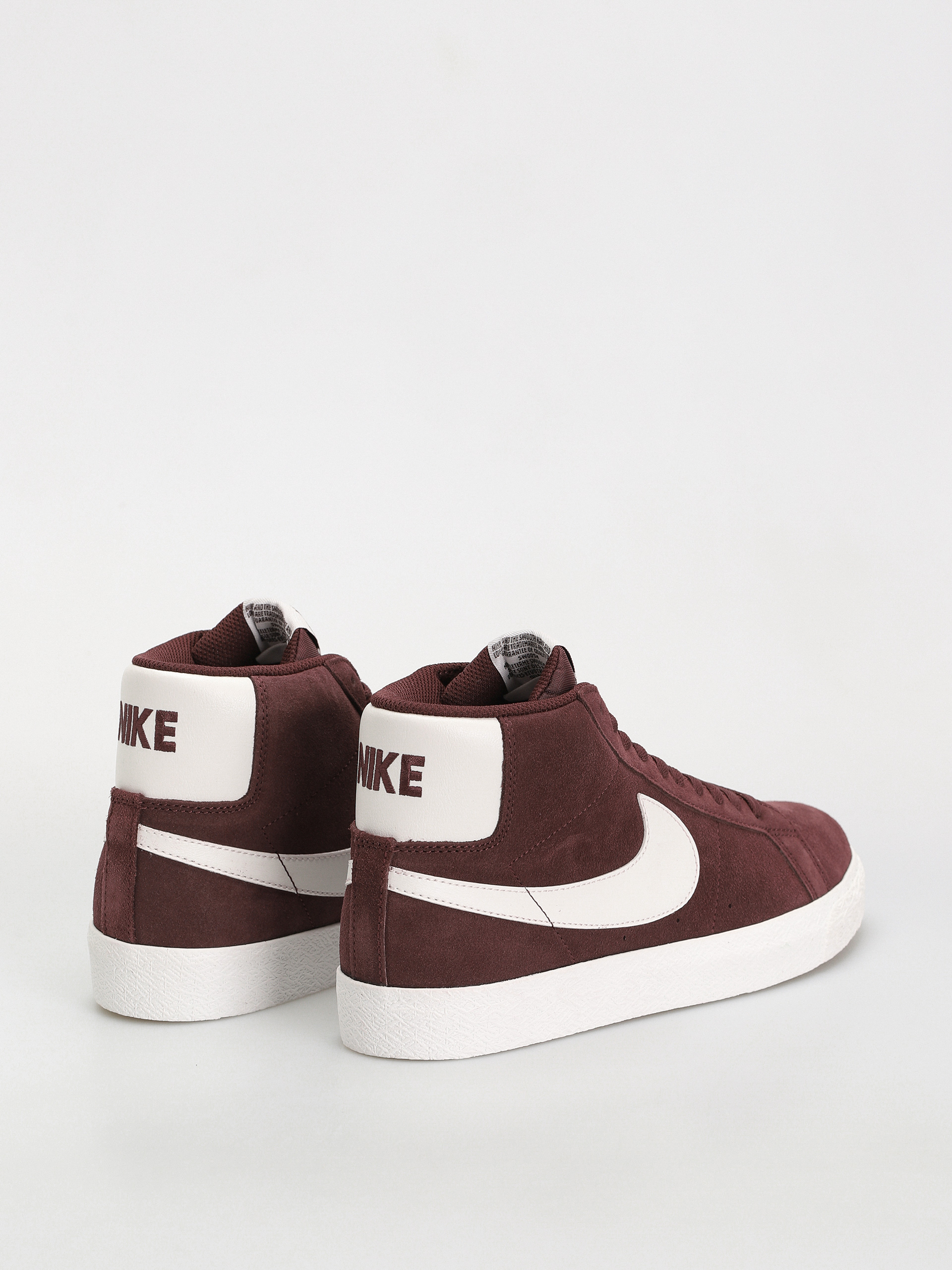 Nike SB Zoom Blazer Mid Cipők (burgundy crush/summit white)