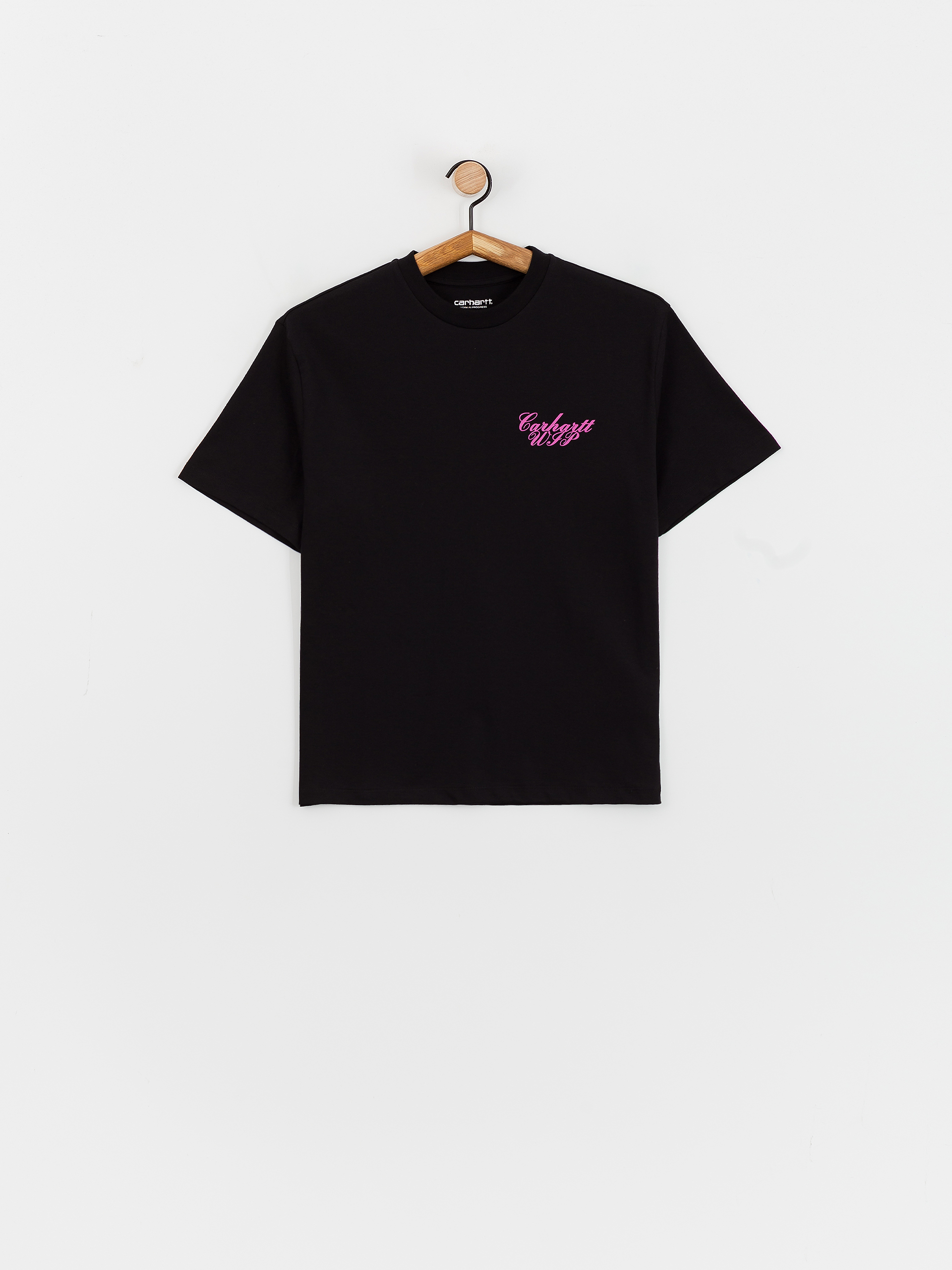 Carhartt WIP Exchange Wmn Póló (black/pink)