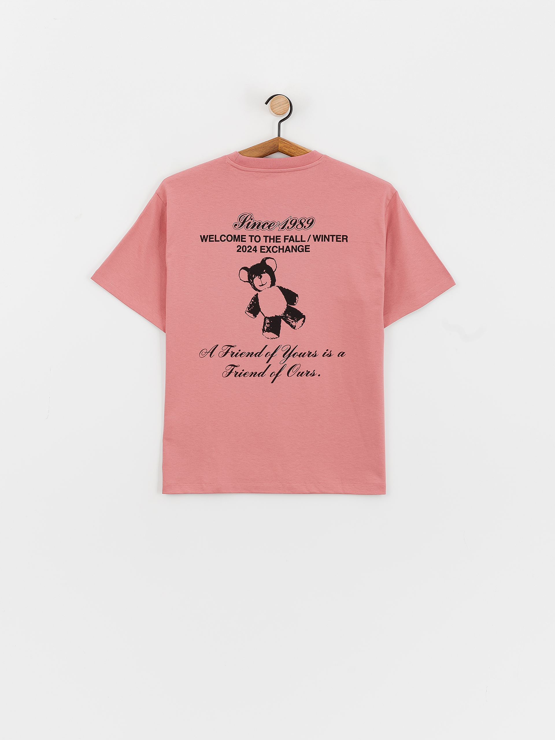 Carhartt WIP Exchange Wmn Póló (dusty rose/black)