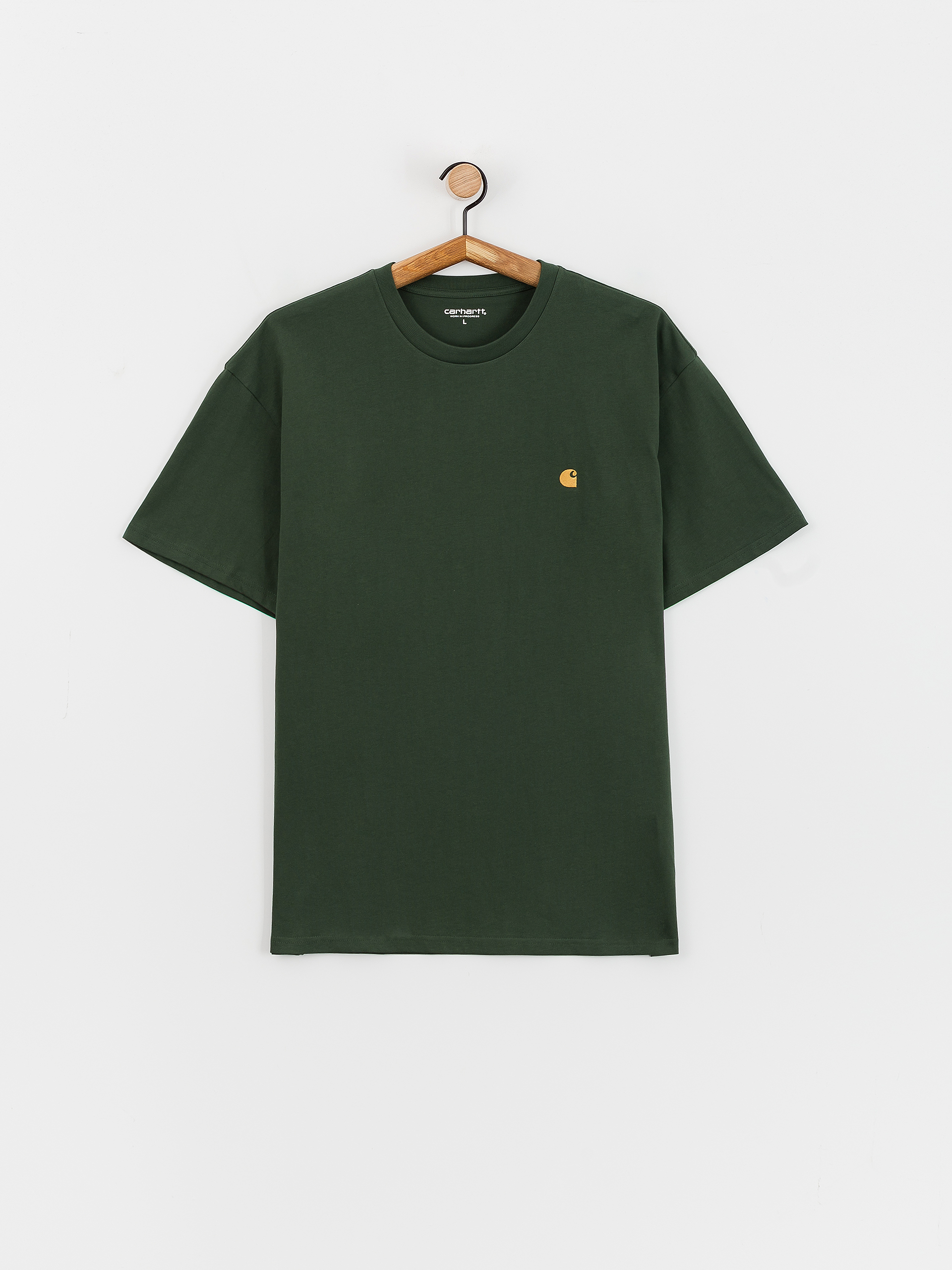 Carhartt WIP Chase Póló (sycamore tree/gold)