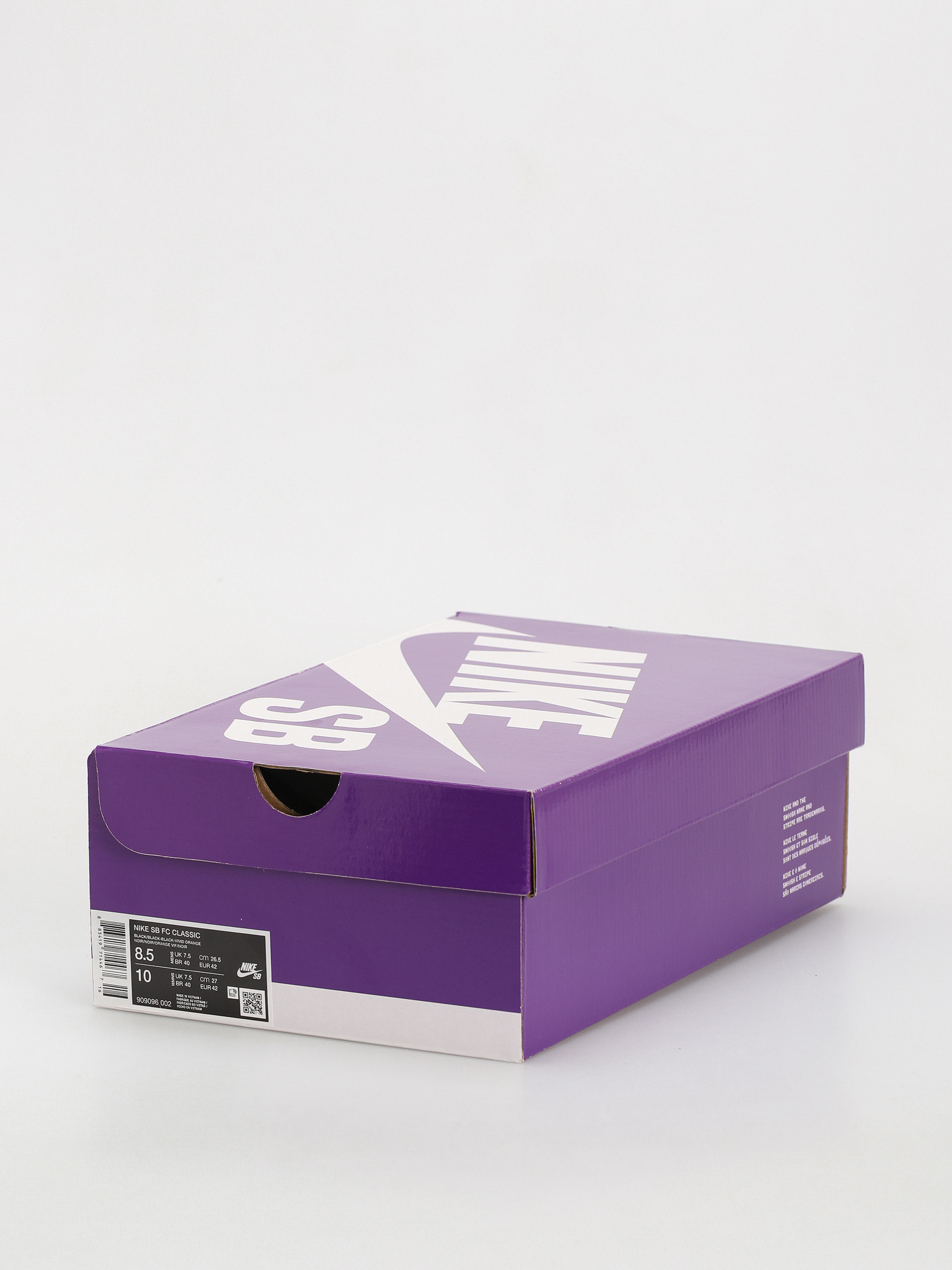 Cipők Nike SB Sb Fc Classic (black/black black vivid orange)