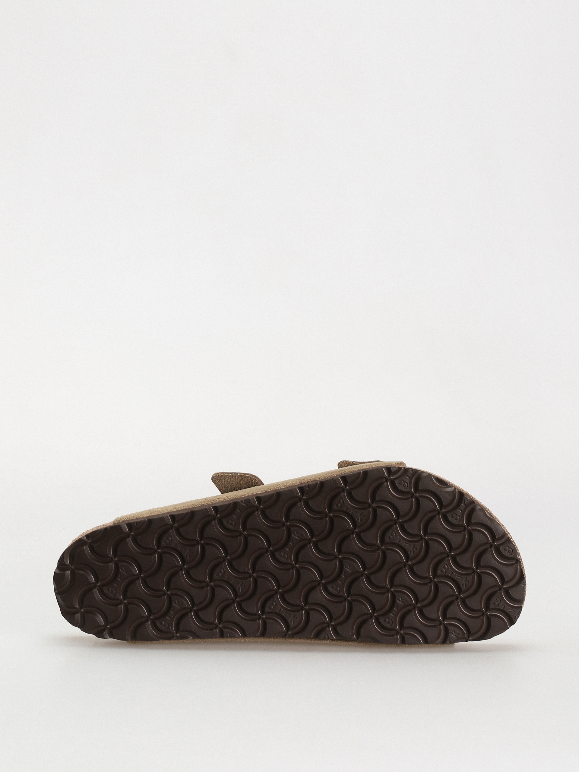 Birkenstock Arizona Suede Leather Regular Flip-flop papucsok (taupe)