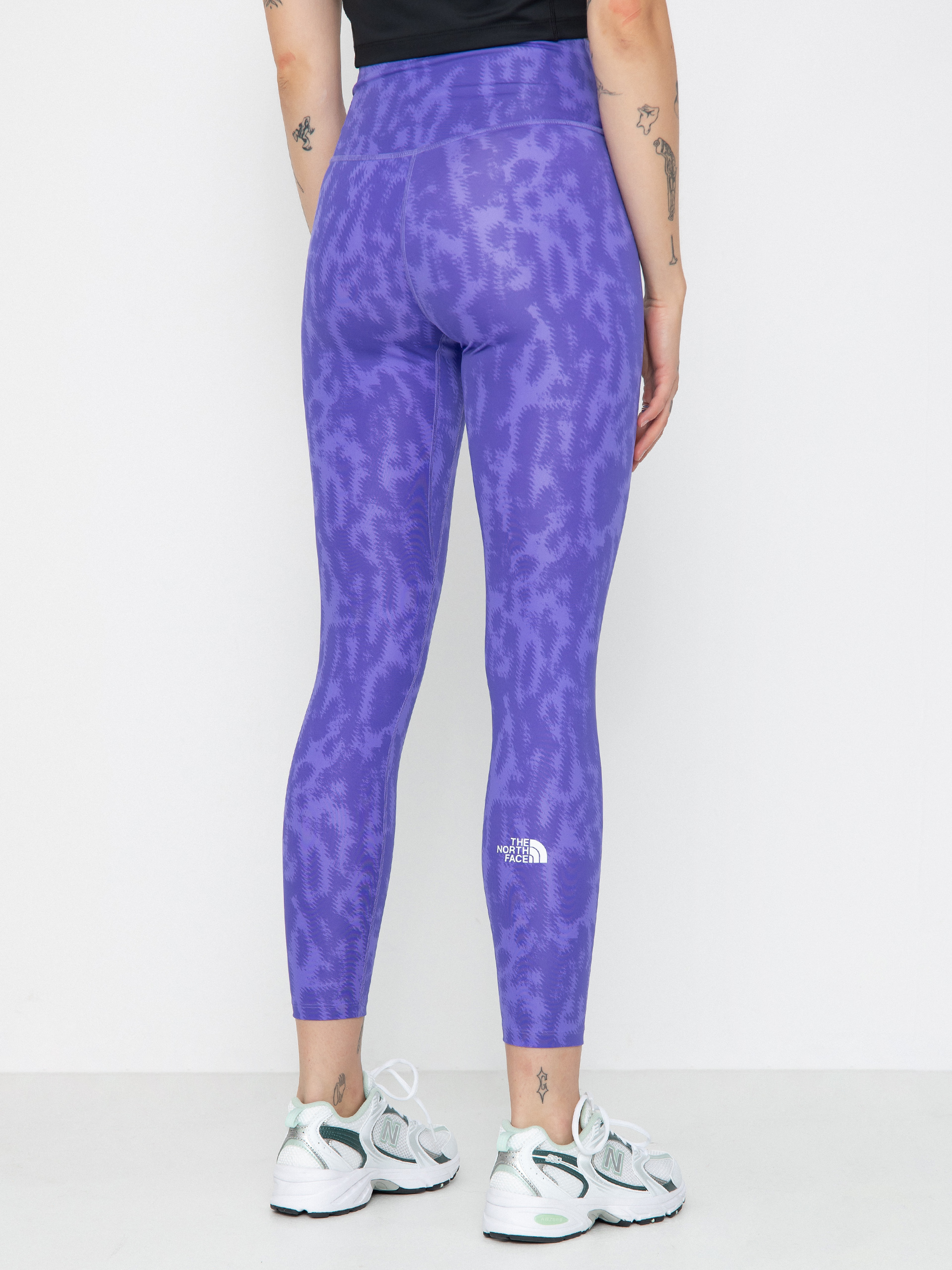 The North Face Flex 25In Tight Print Wmn Leggings (optic violet abstract p)