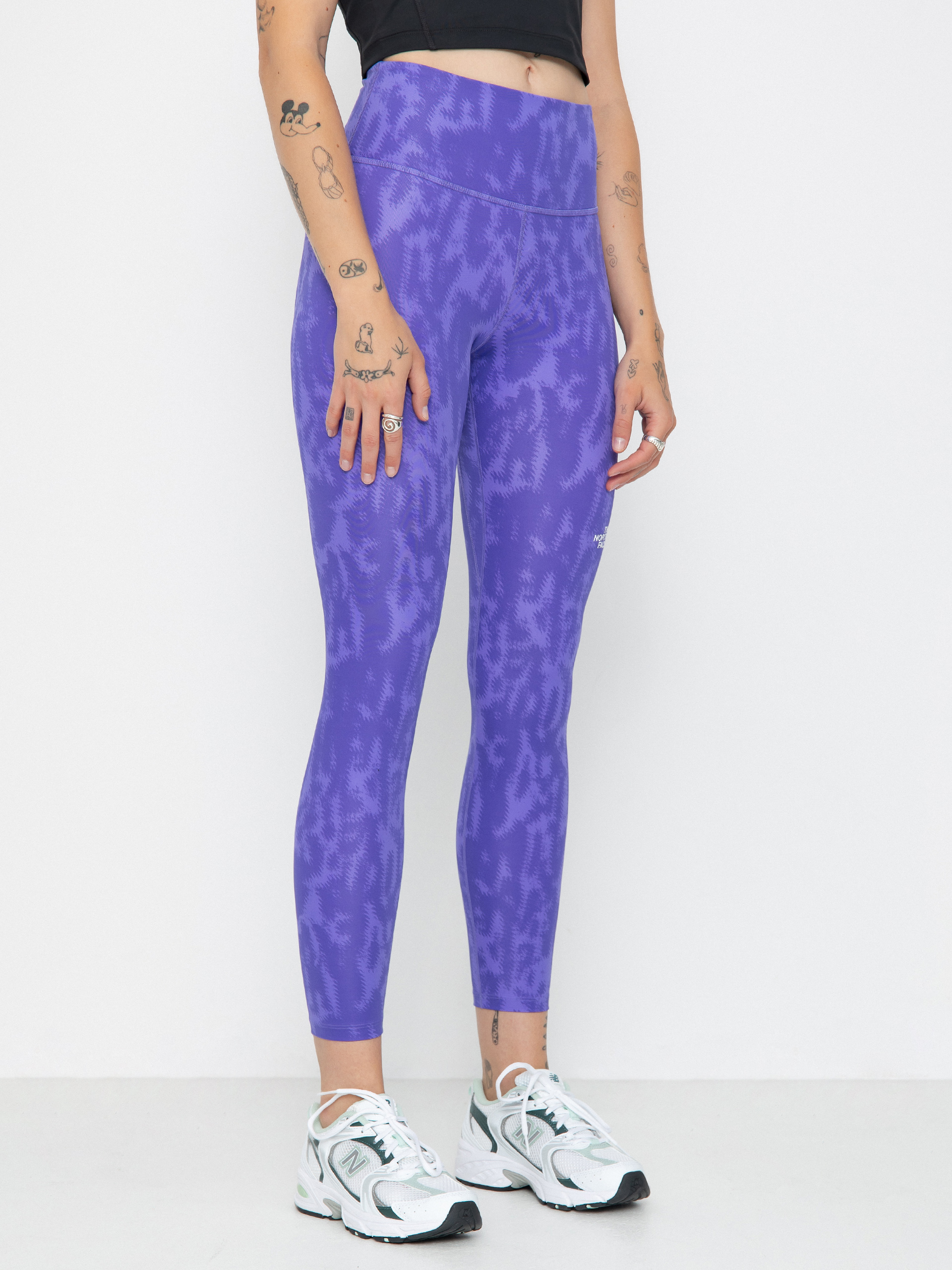 The North Face Flex 25In Tight Print Wmn Leggings (optic violet abstract p)