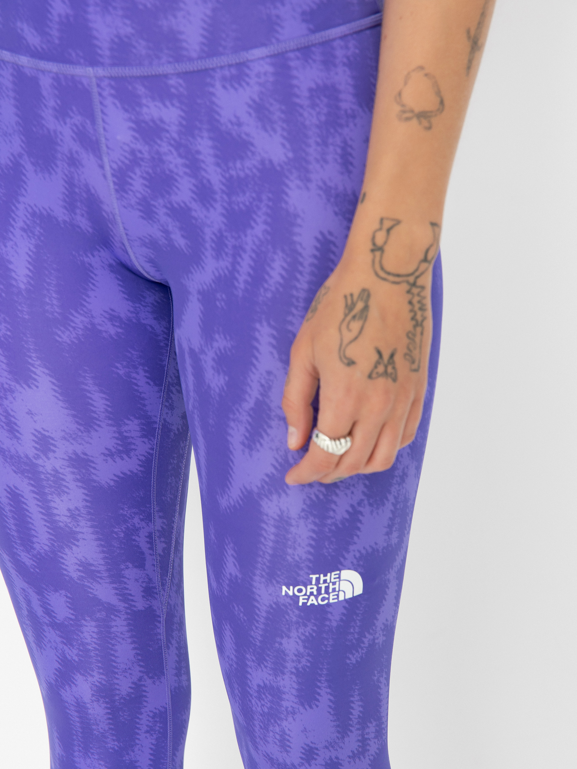 The North Face Flex 25In Tight Print Wmn Leggings (optic violet abstract p)
