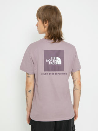 The North Face Relaxed Redbox Wmn Póló (purple chalk/midnight m)