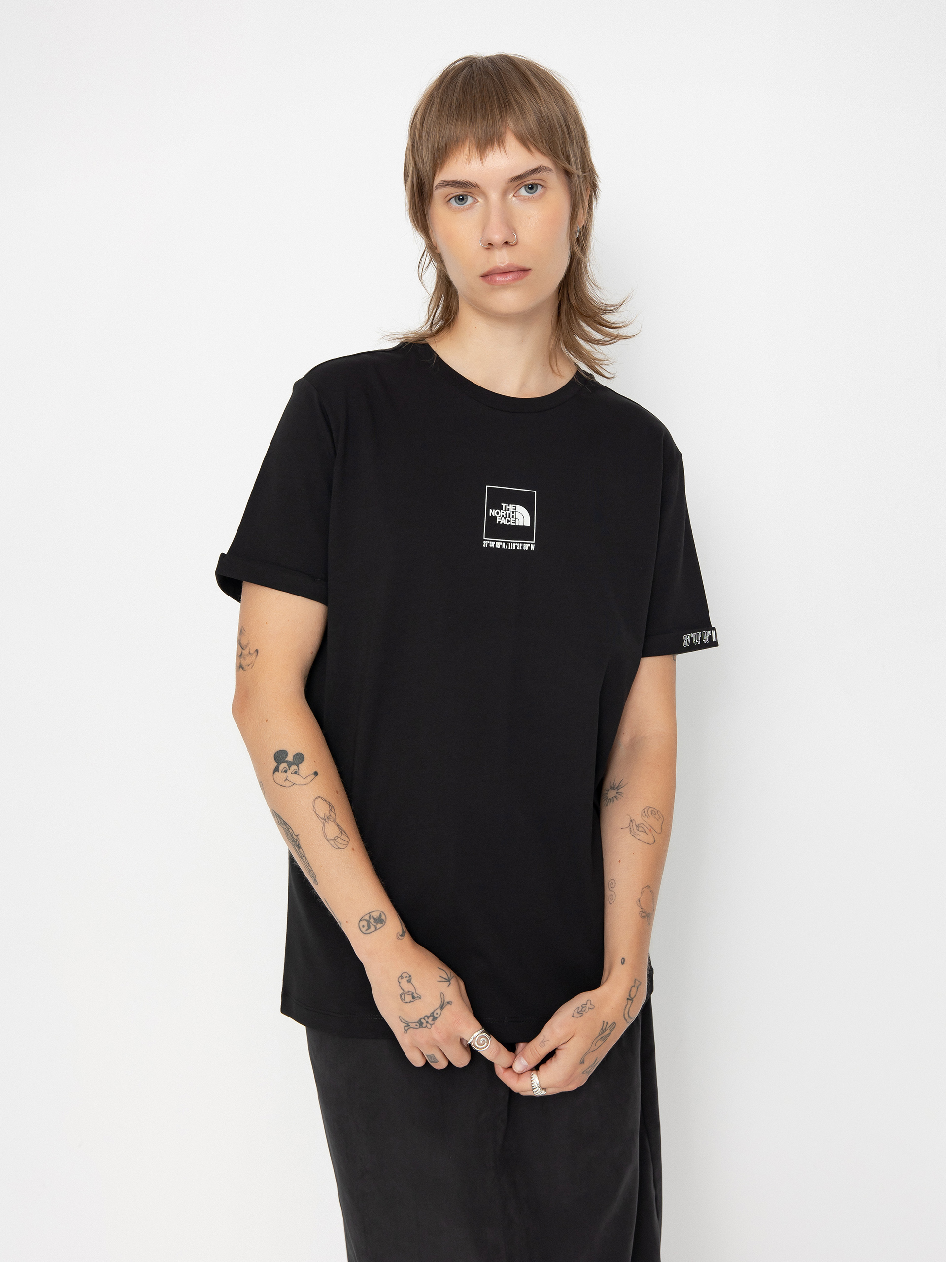 The North Face Coordinates Wmn Póló (tnf black)