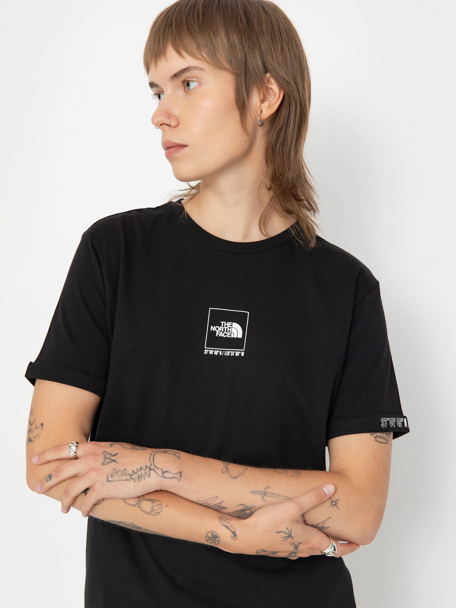 The North Face Coordinates Wmn Póló (tnf black)