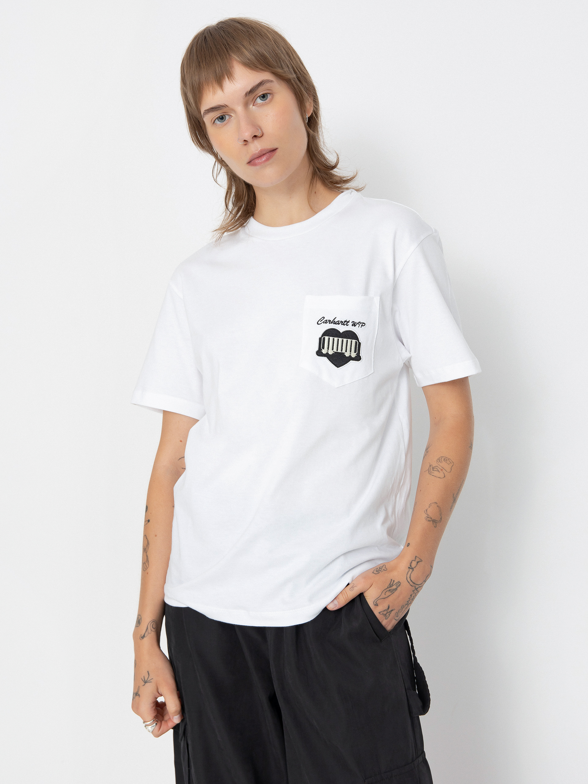 Carhartt WIP Heart Train Pocket Wmn Póló