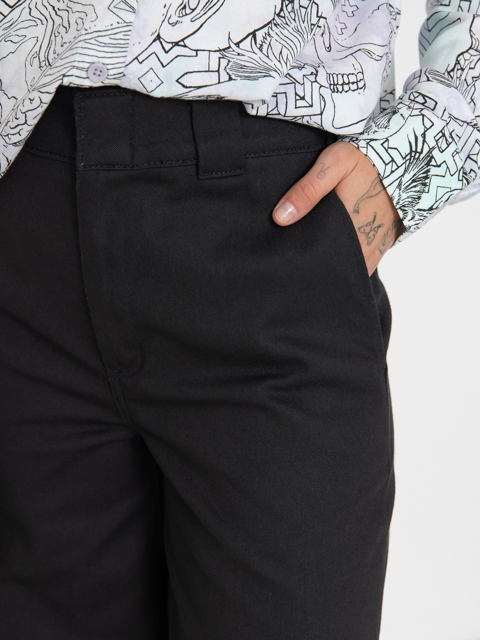 Dickies Wide Leg Wmn Kisnadrág (black)