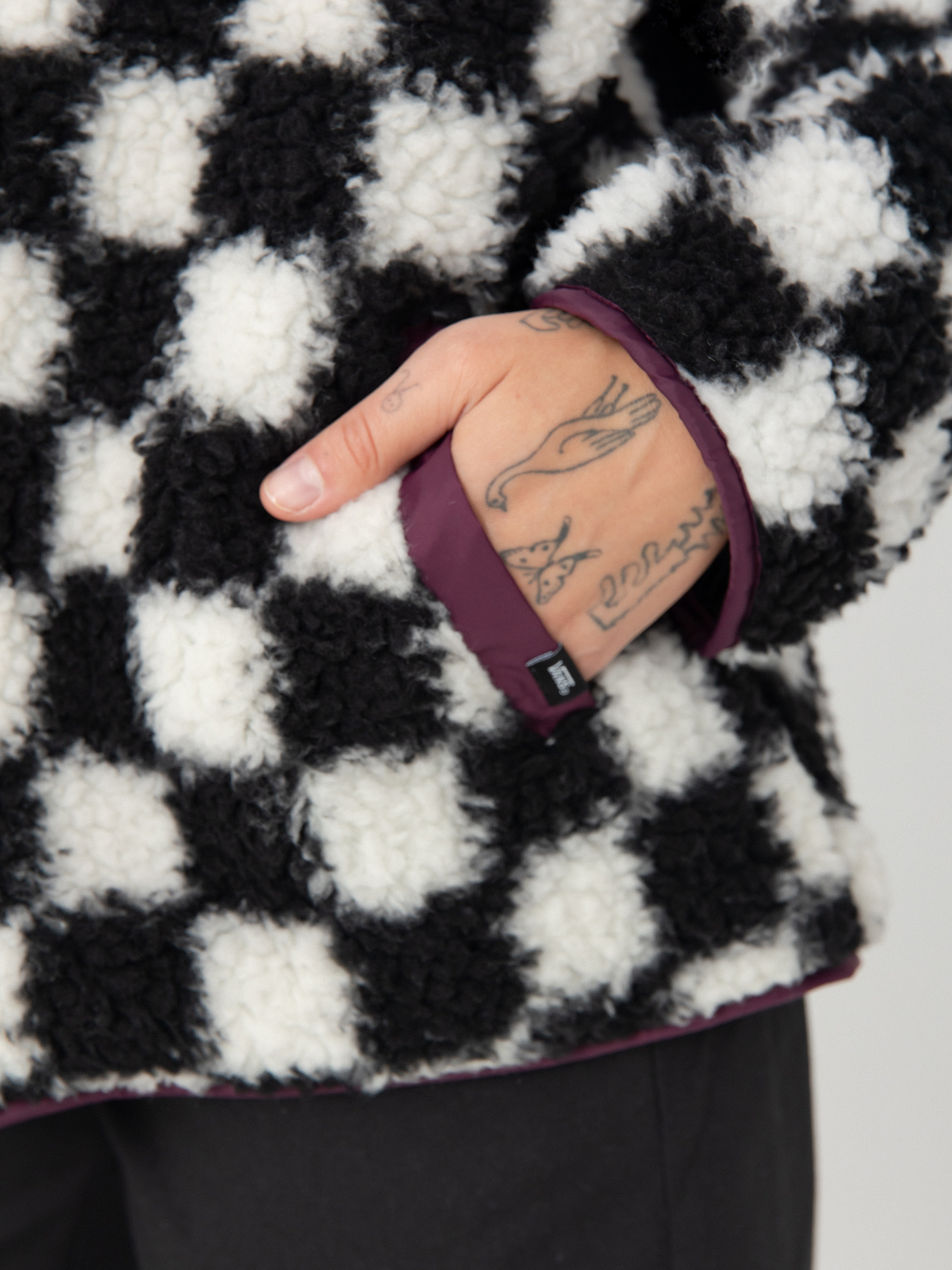 Vans Dreaming Sherpa Dzseki Wmn (checkerboard)