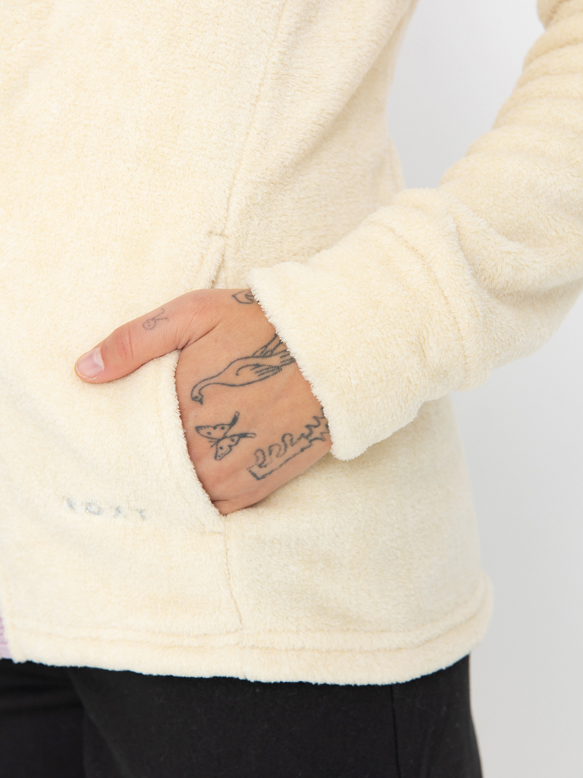 Roxy Samba Mambo ZHD Kapucnis pulóver Wmn (creamy)