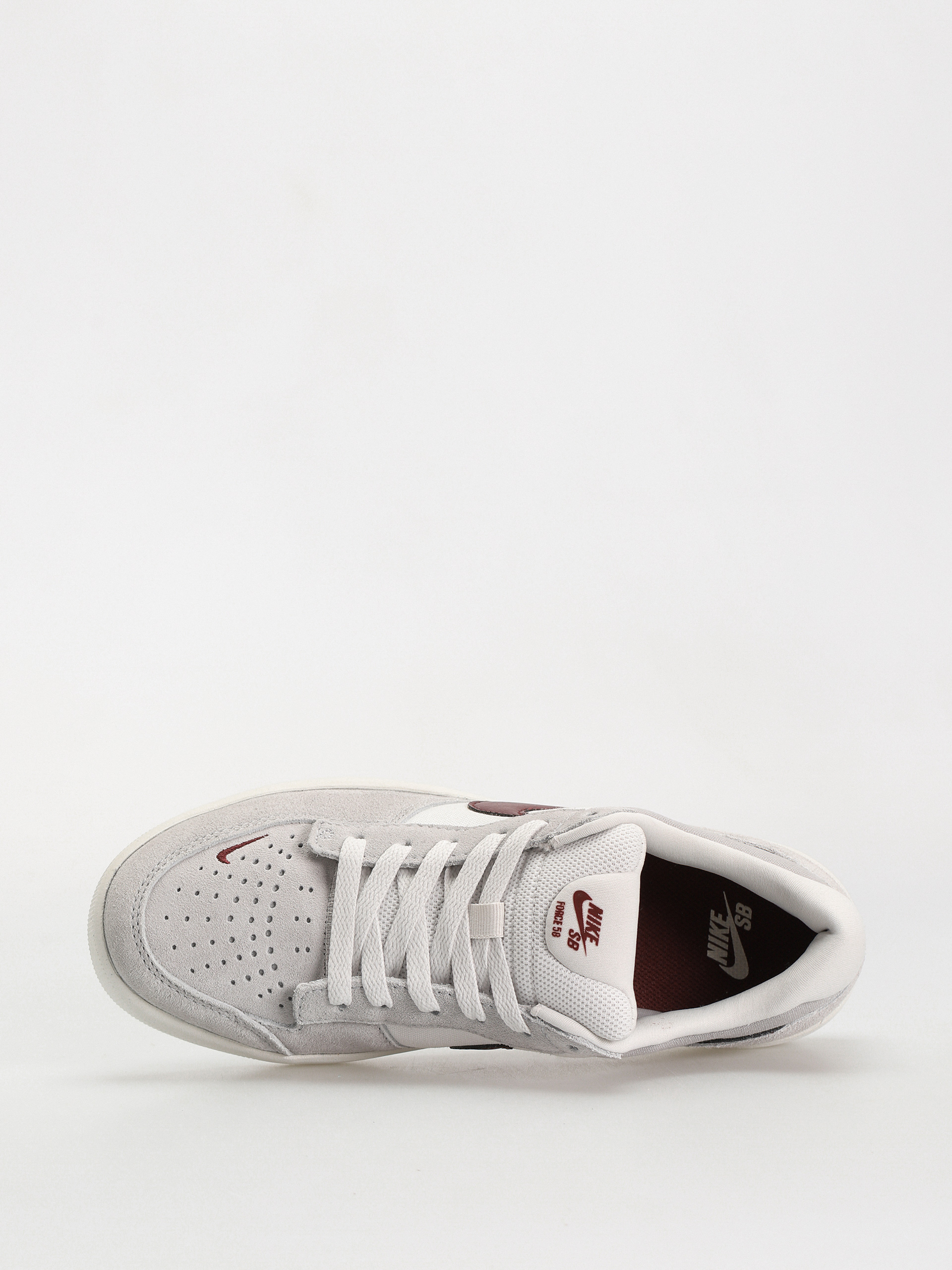 Nike SB Force 58 Cipők (platinum tint/dark team red wolf grey)