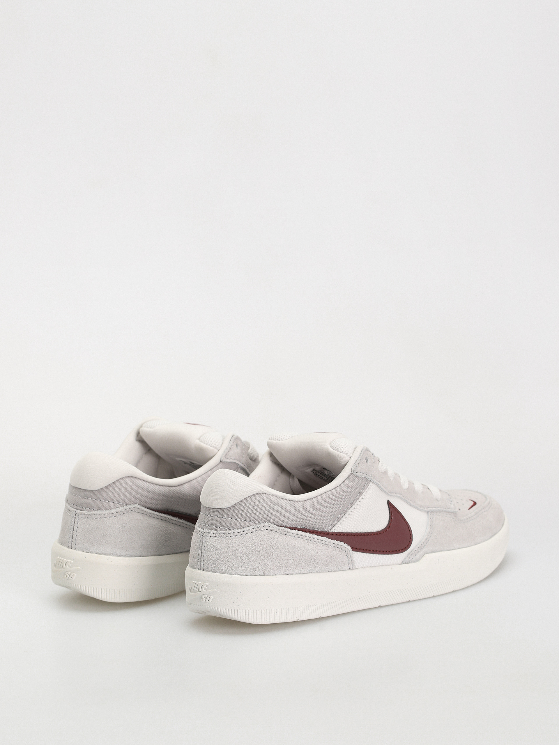 Nike SB Force 58 Cipők (platinum tint/dark team red wolf grey)