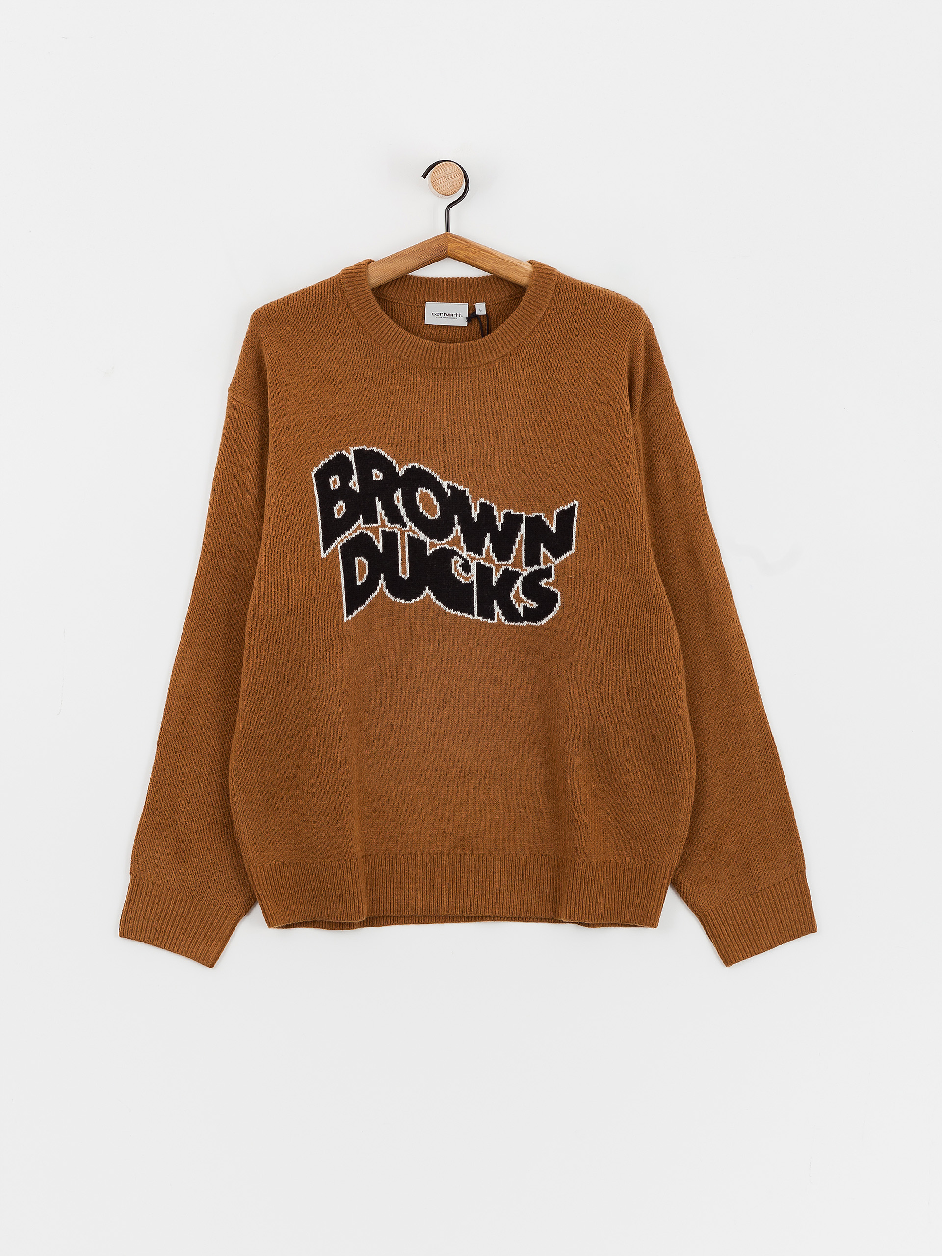 Carhartt WIP Brown Ducks Pulóver (hamilton brown)