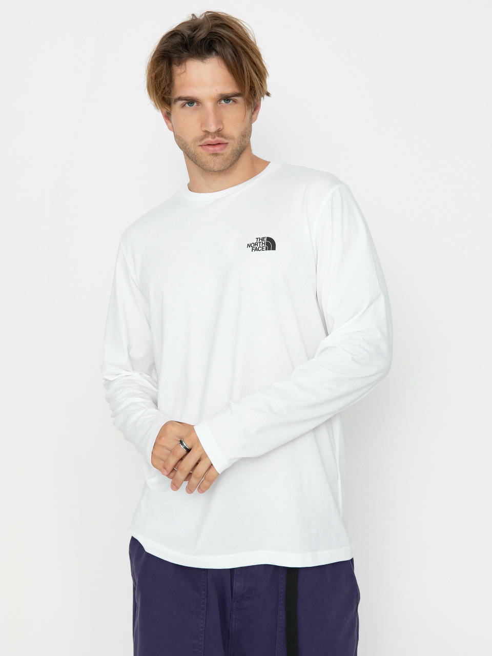 The North Face Simple Dome Hosszú ujjú felső (tnf white)