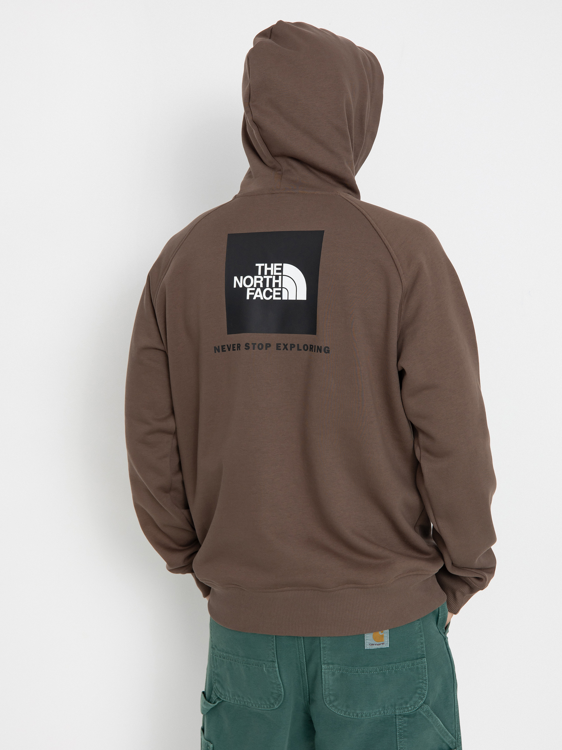 The North Face Raglan Box Nse HD Kapucnis pulóver (smokey brown)