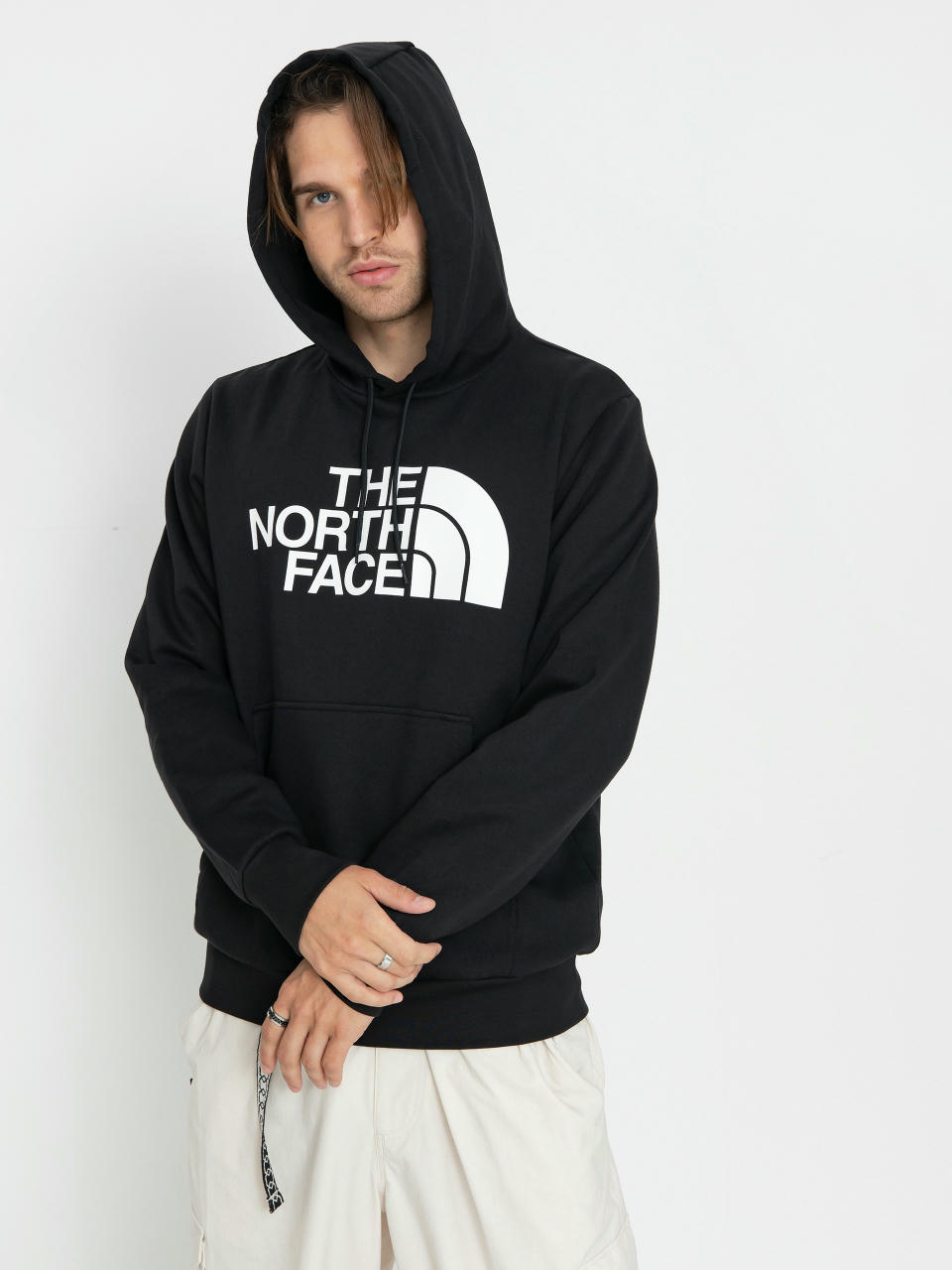 The North Face Easy HD Kapucnis pulóver (tnf black)