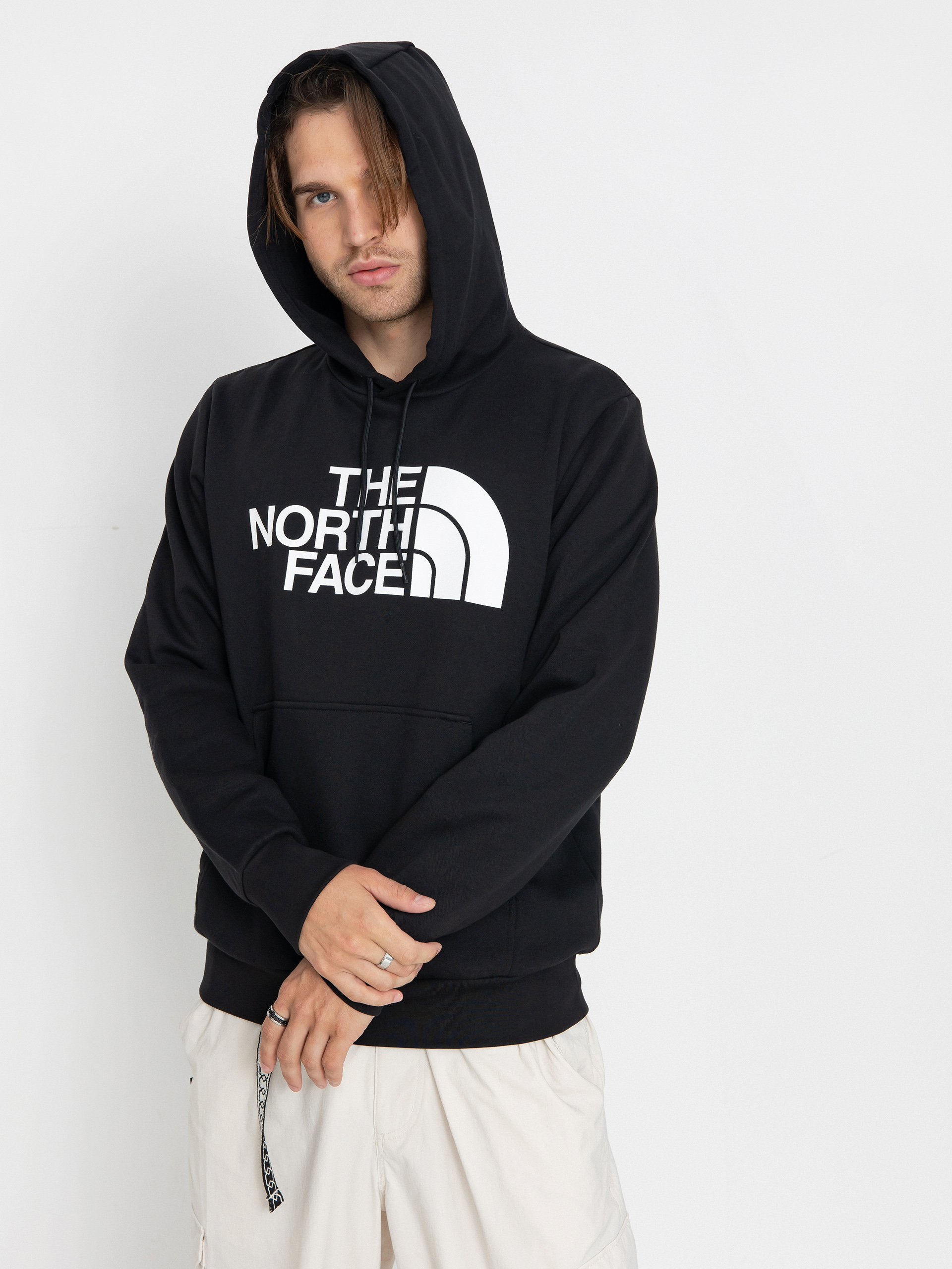 The North Face Easy HD Kapucnis pulóver (tnf black)