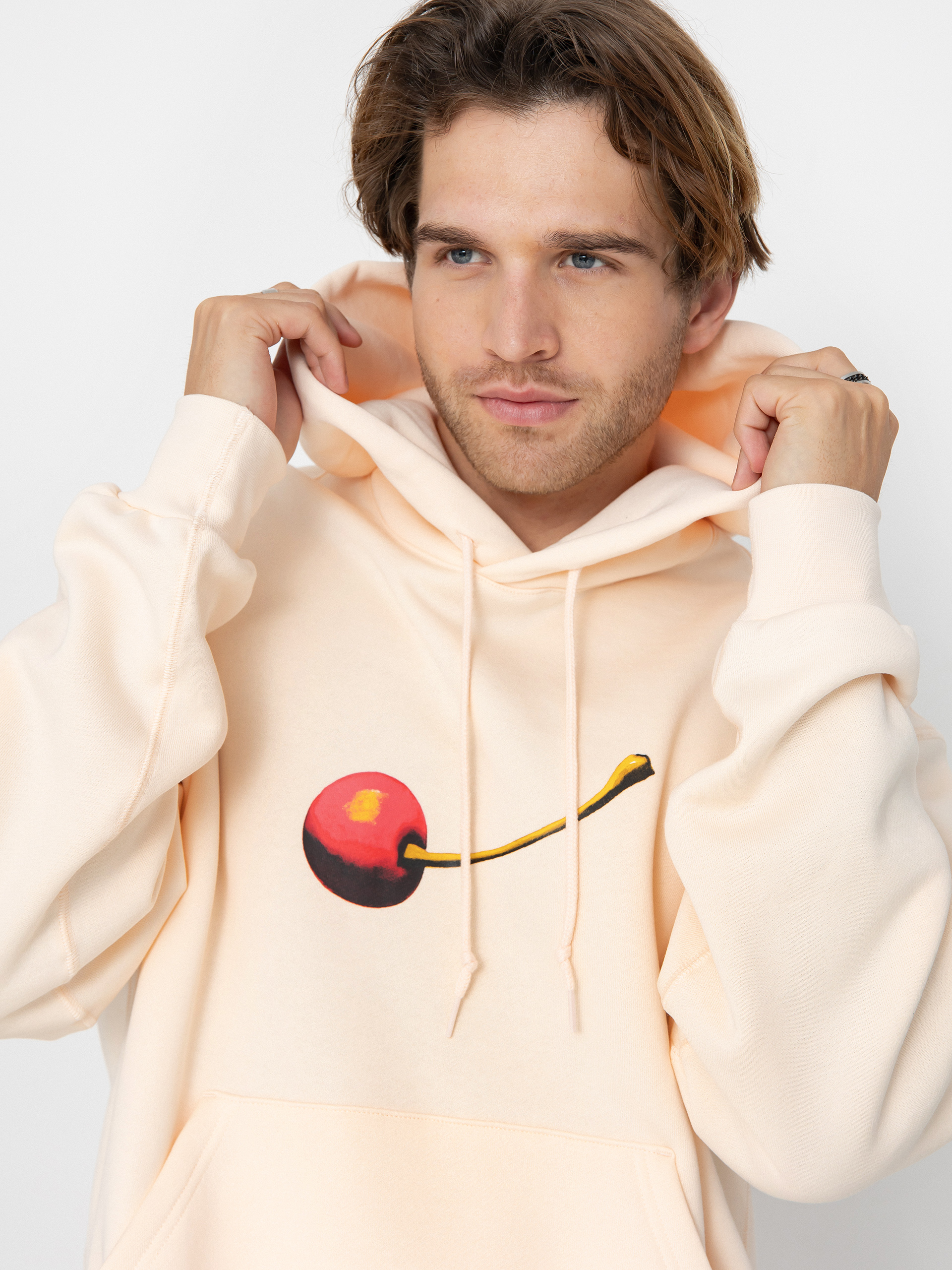 Nike SB Cherry HD Kapucnis pulóver (guava ice/white)