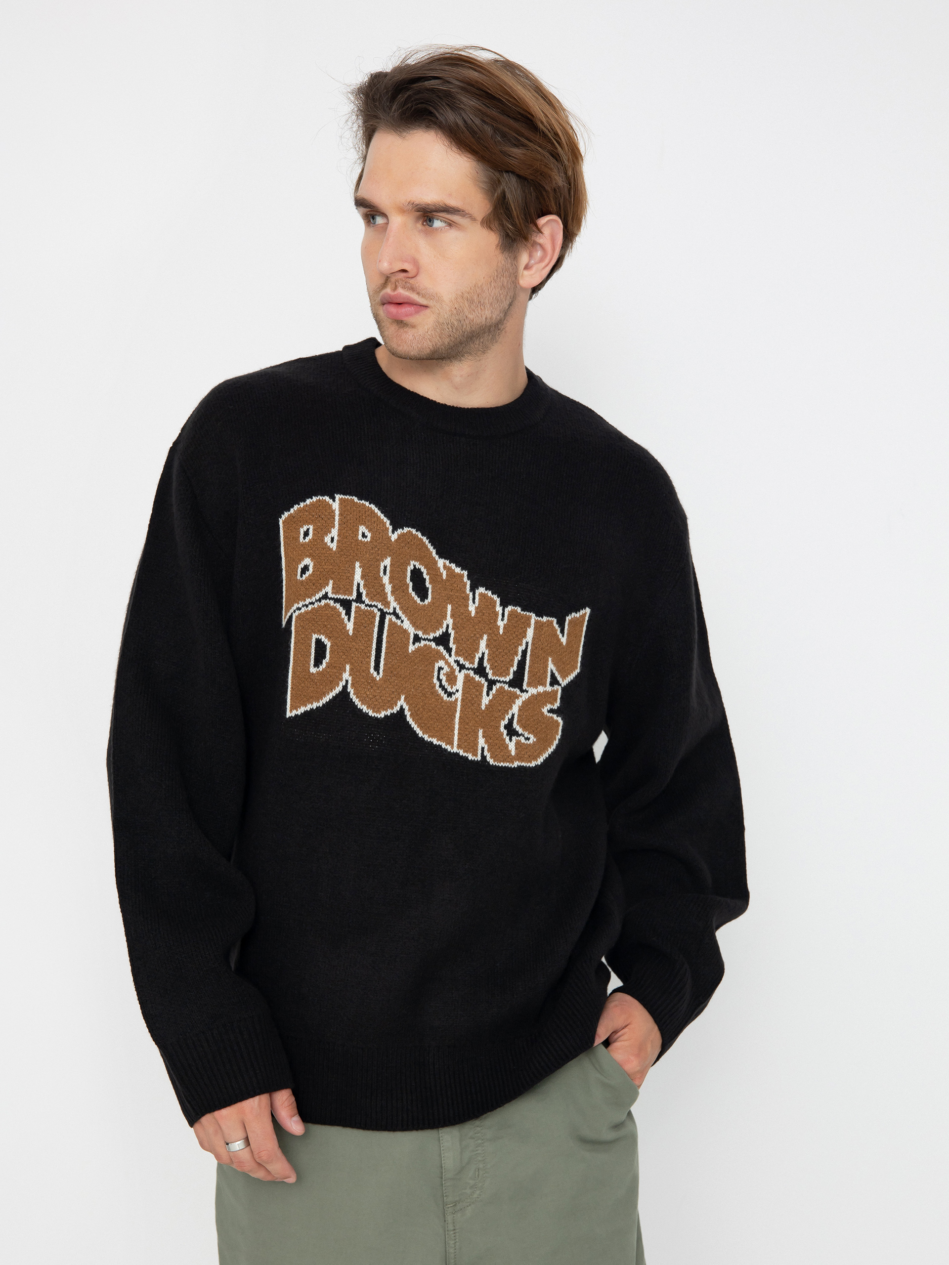 Carhartt WIP Brown Ducks Pulóver (black)