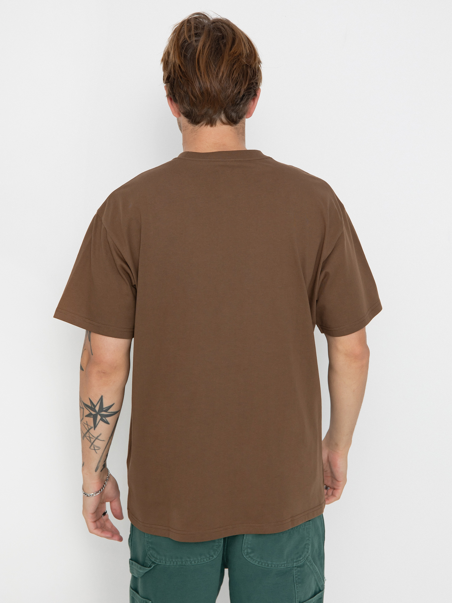 Carhartt WIP Chase Póló (chocolate/gold)