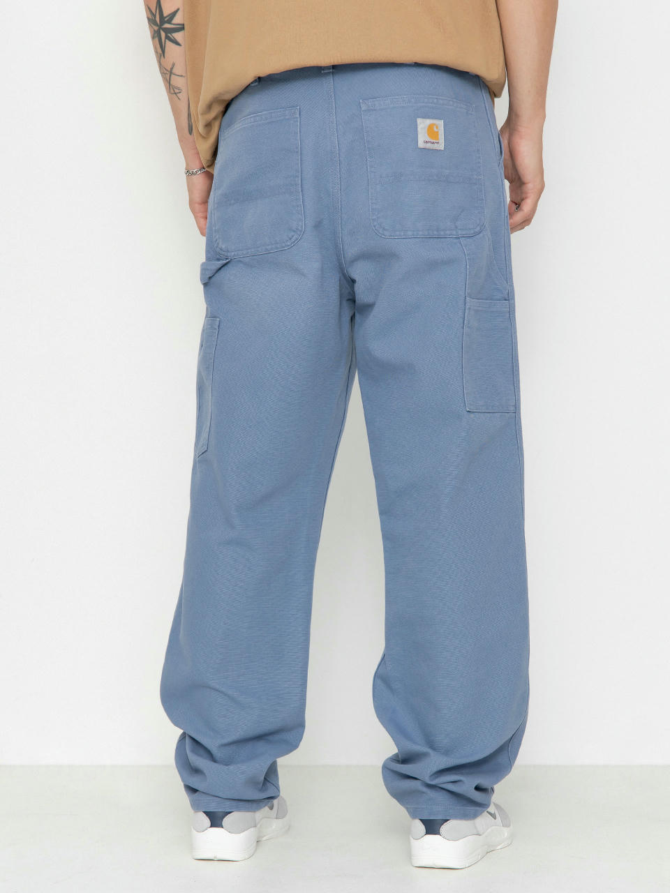 Kisnadrág Carhartt WIP Single Knee (bay blue)