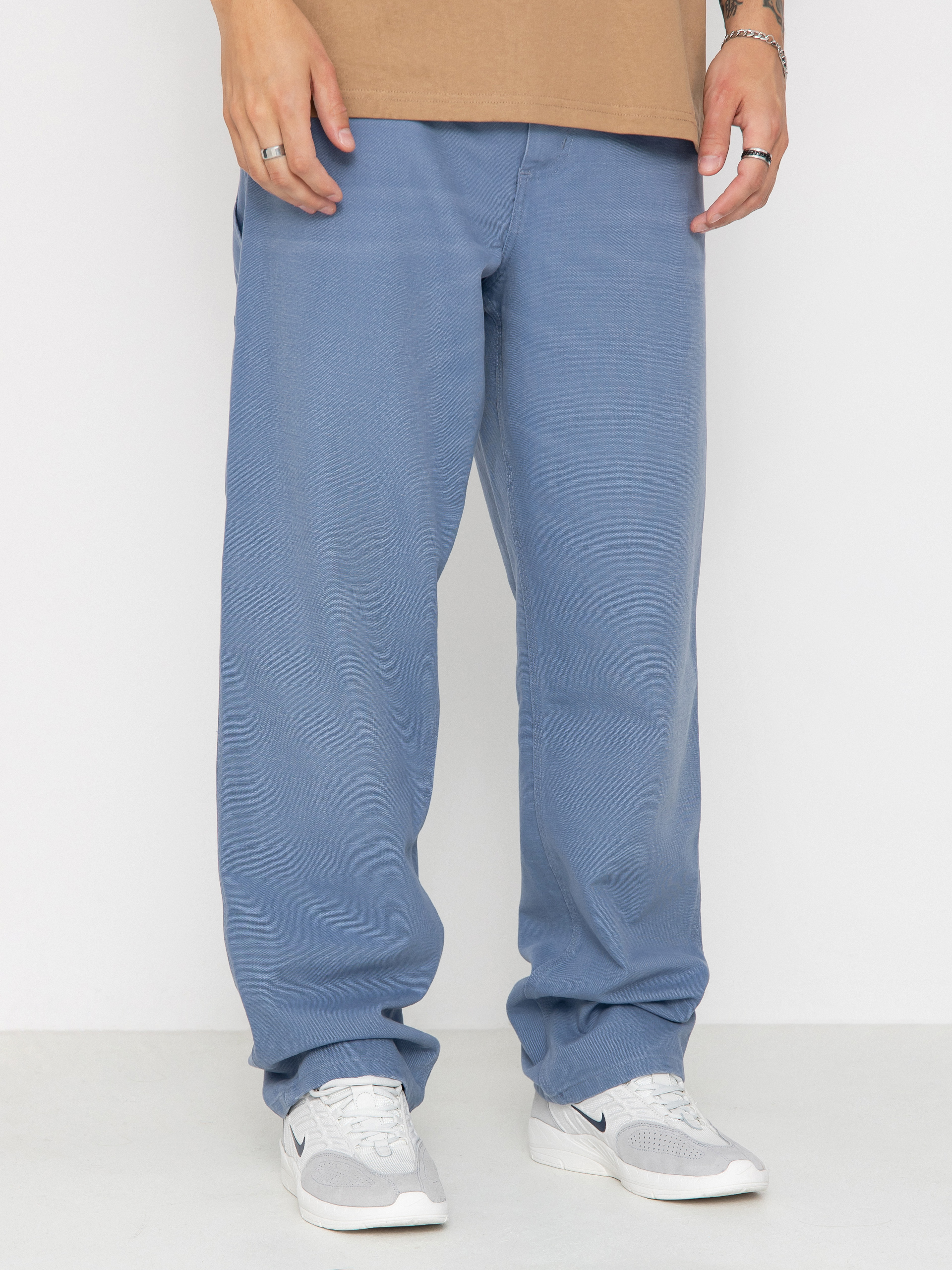 Kisnadrág Carhartt WIP Single Knee (bay blue)