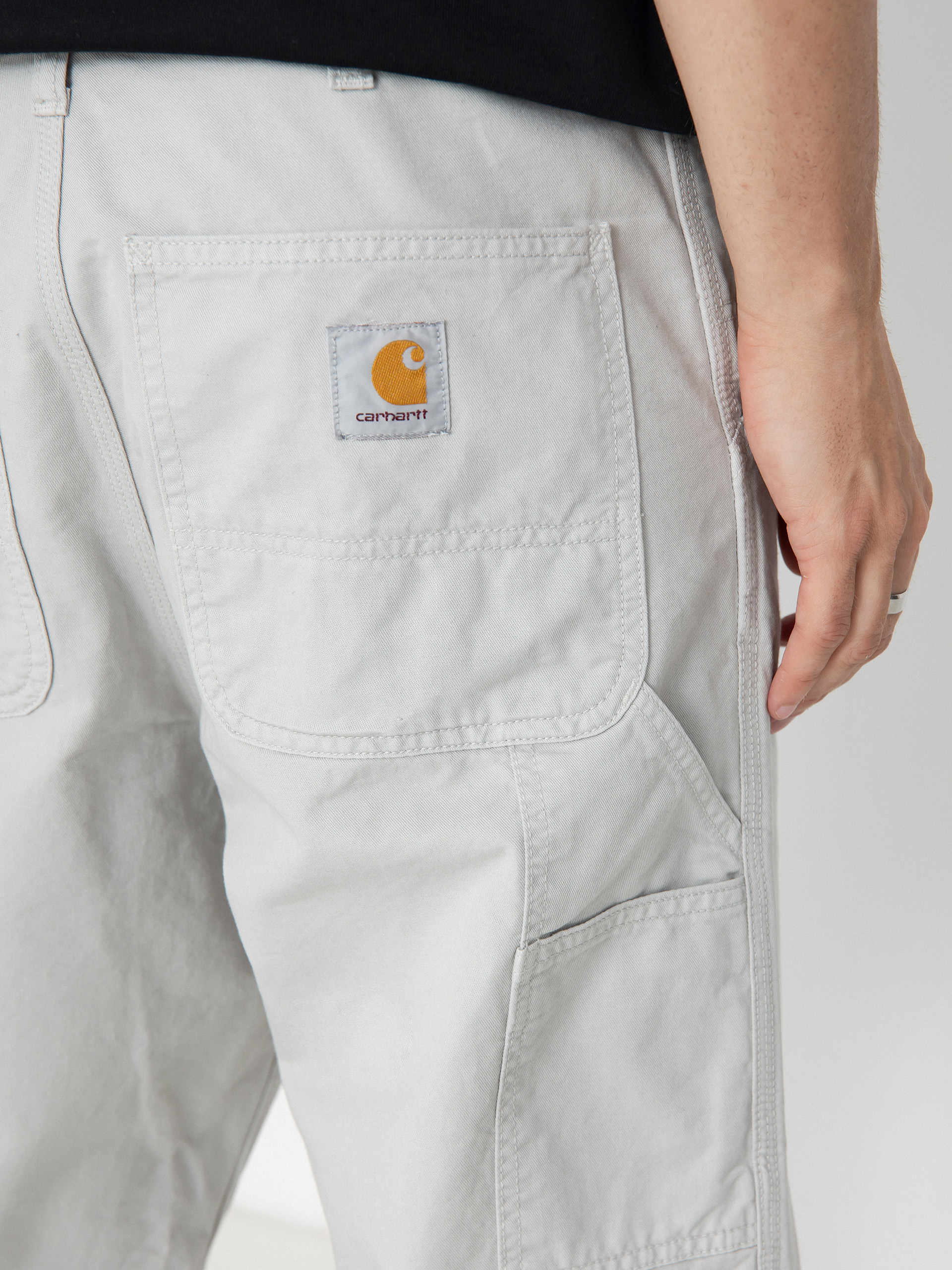 Carhartt WIP Single Knee Kisnadrág (sonic silver)