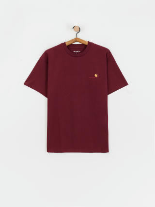 Carhartt WIP American Script Póló (malbec)