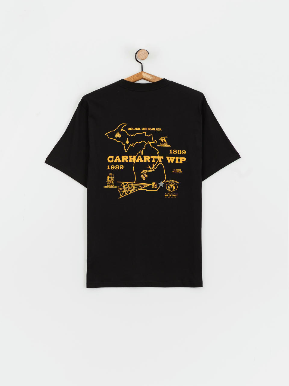 Carhartt WIP Home State Póló (black)