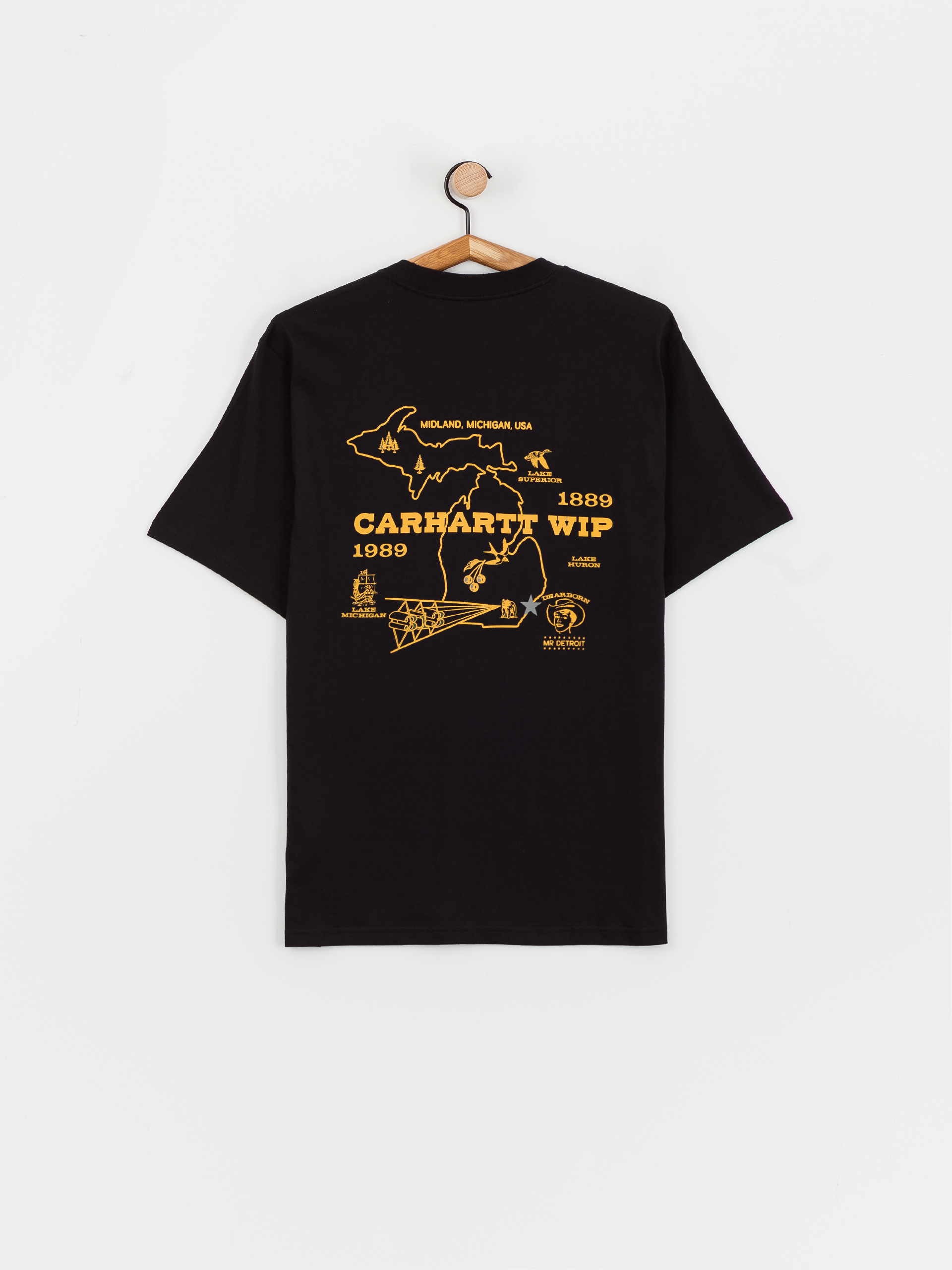 Carhartt WIP Home State Póló (black)