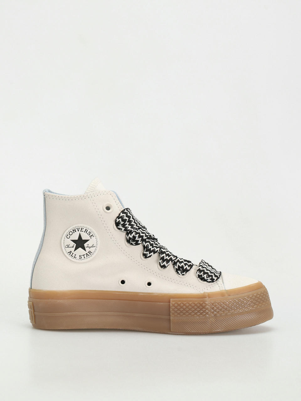 Converse Chuck Taylor All Star Lift Hi Wmn Tornacipők (vintage white/out of the blue)