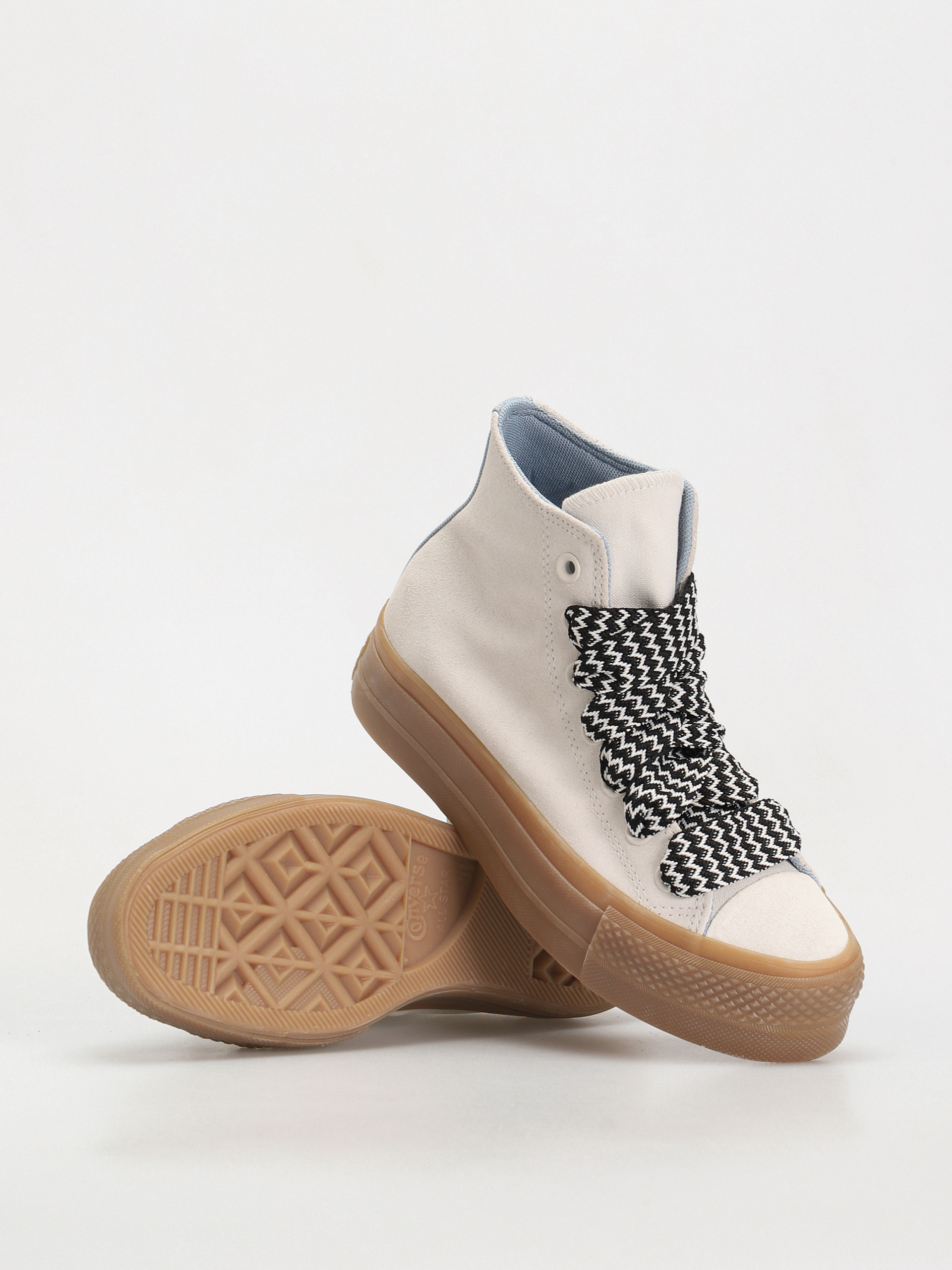 Converse Chuck Taylor All Star Lift Hi Wmn Tornacipők (vintage white/out of the blue)