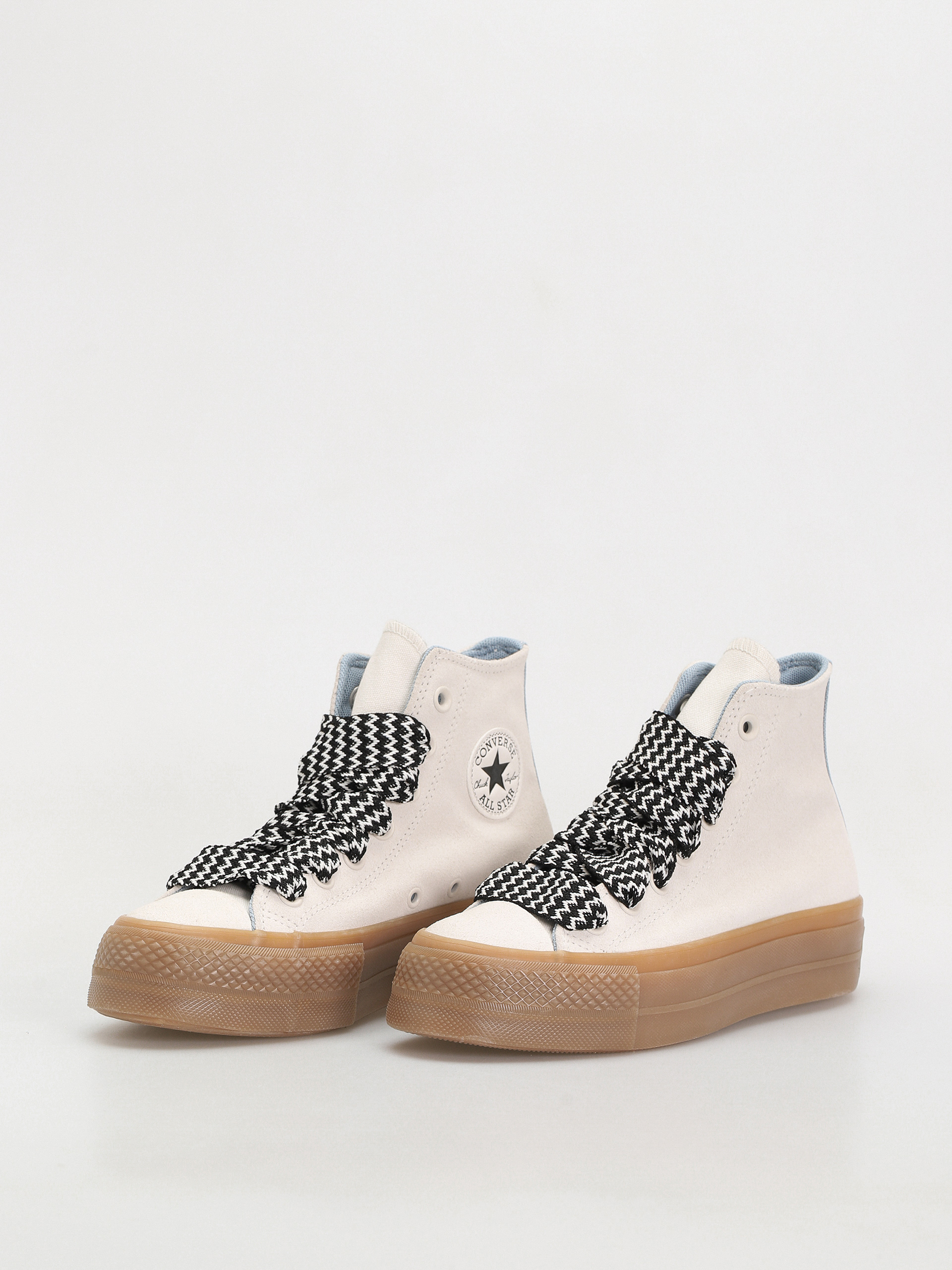 Converse Chuck Taylor All Star Lift Hi Wmn Tornacipők (vintage white/out of the blue)