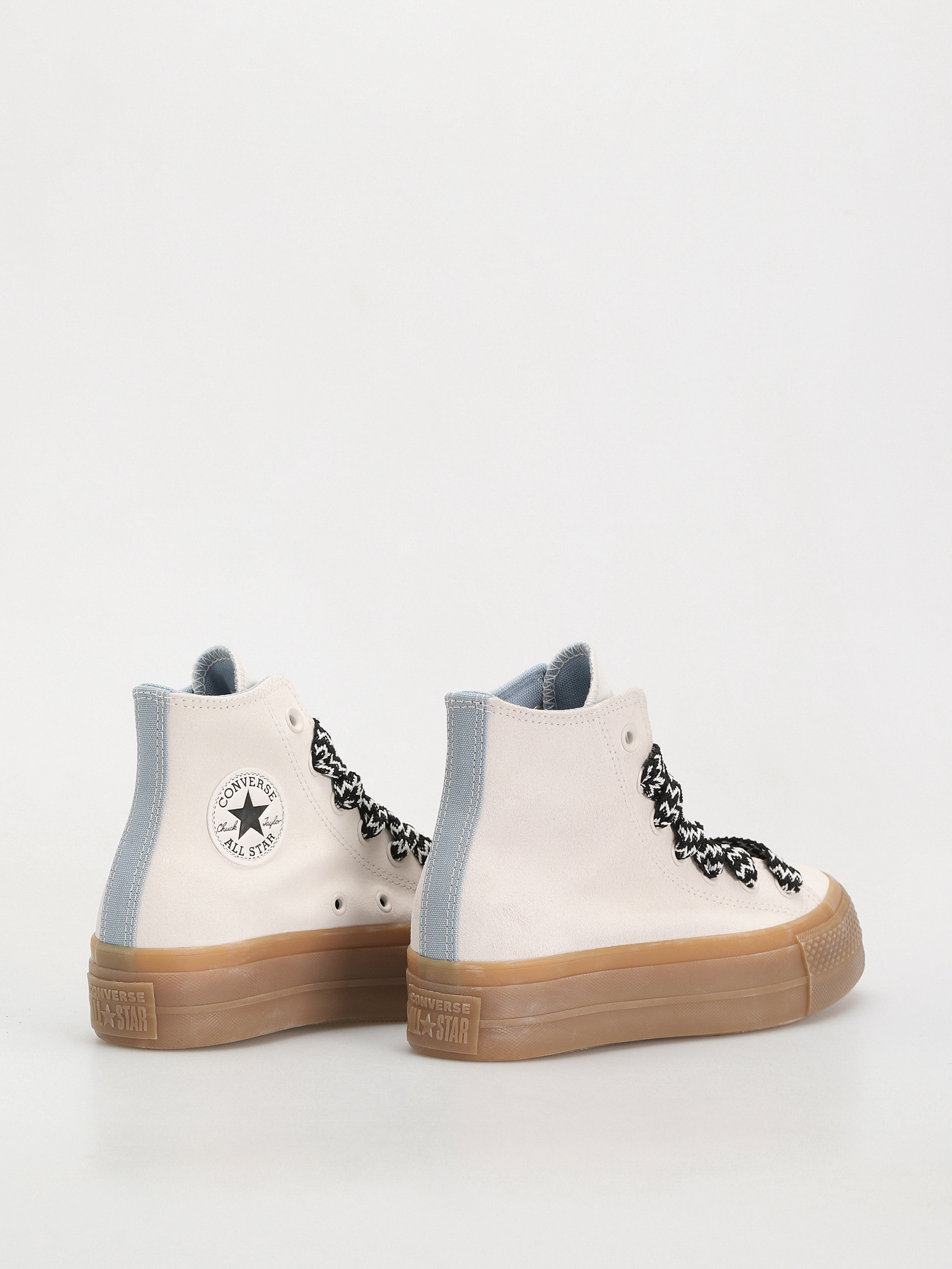 Converse Chuck Taylor All Star Lift Hi Wmn Tornacipők (vintage white/out of the blue)