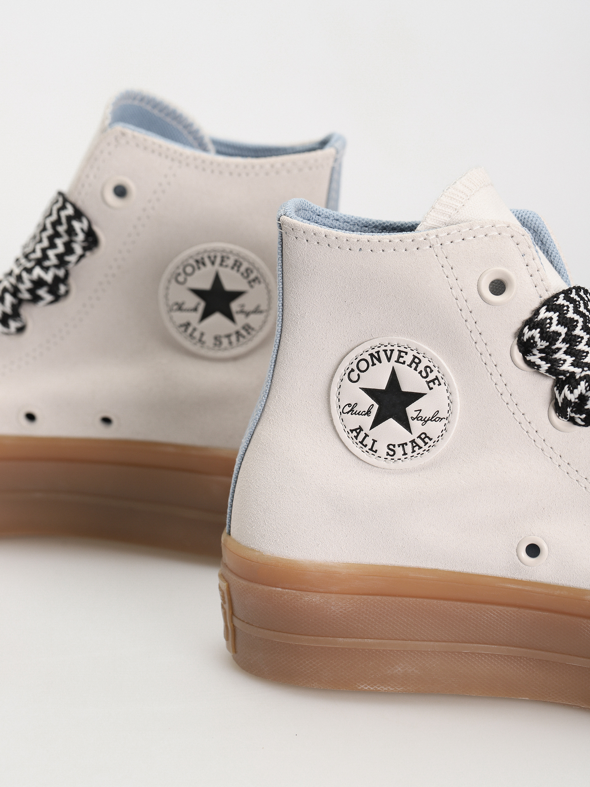 Converse Chuck Taylor All Star Lift Hi Wmn Tornacipők (vintage white/out of the blue)