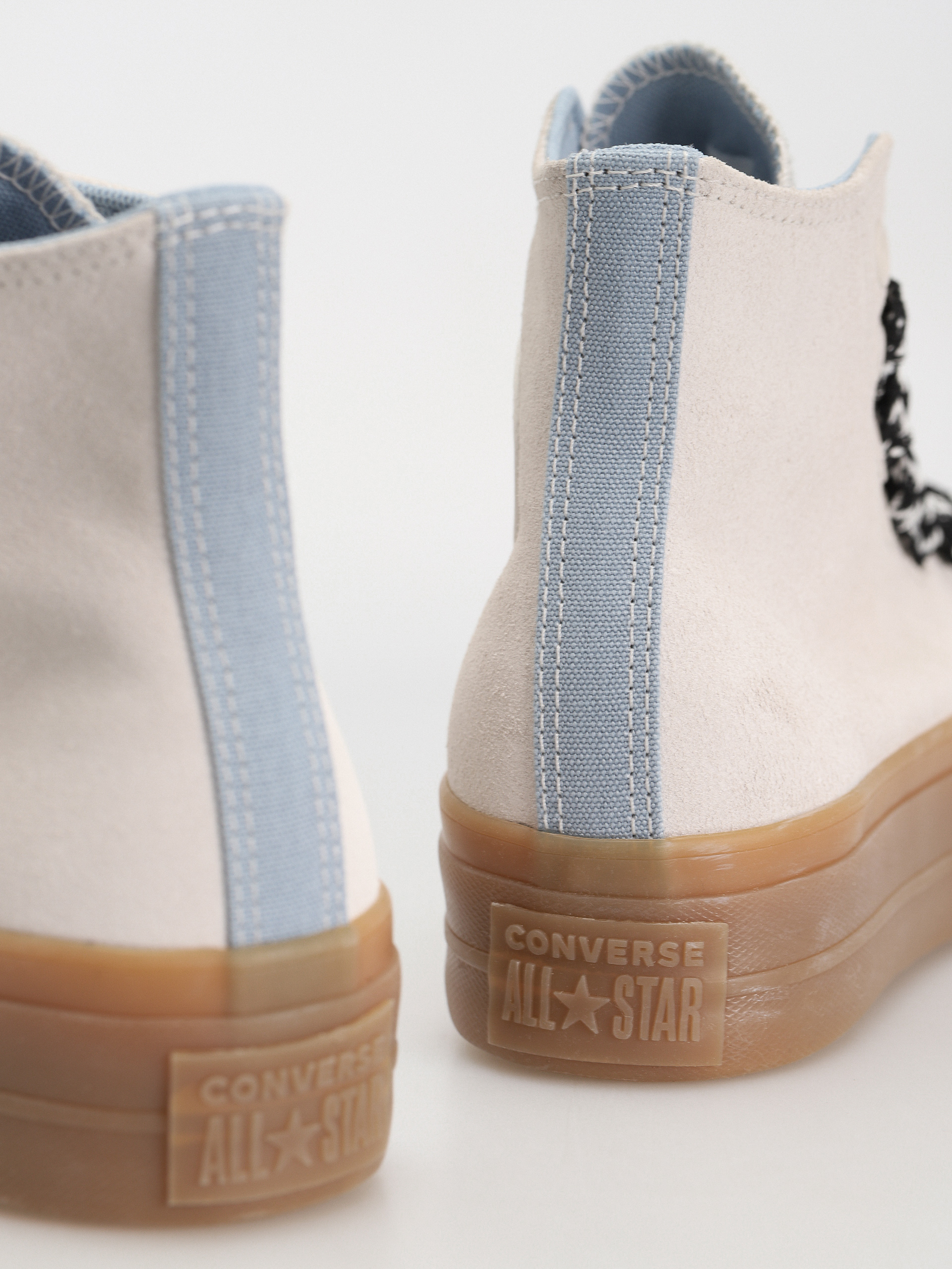 Converse Chuck Taylor All Star Lift Hi Wmn Tornacipők (vintage white/out of the blue)