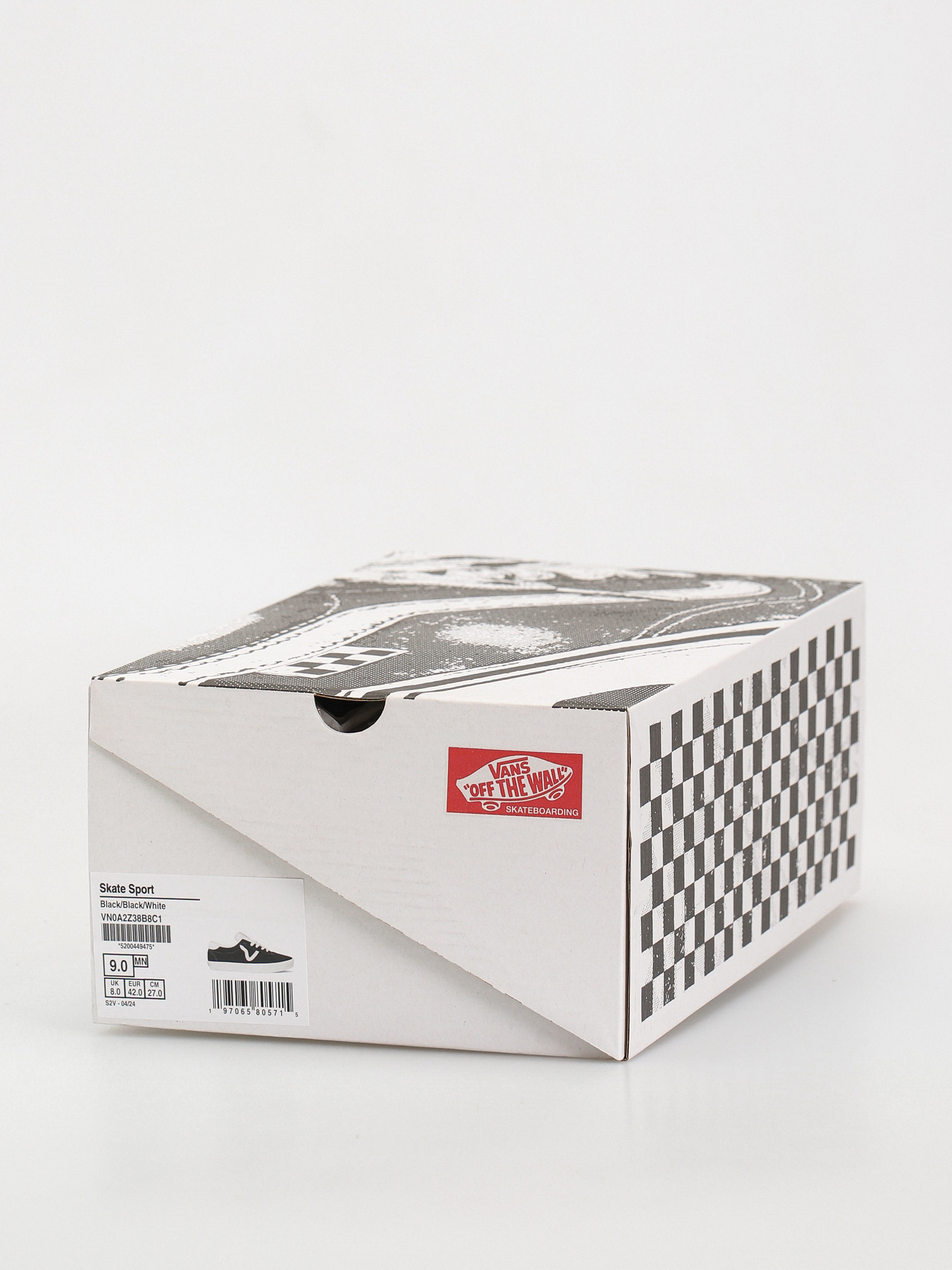 Vans Skate Sport Cipők (black/black/white)